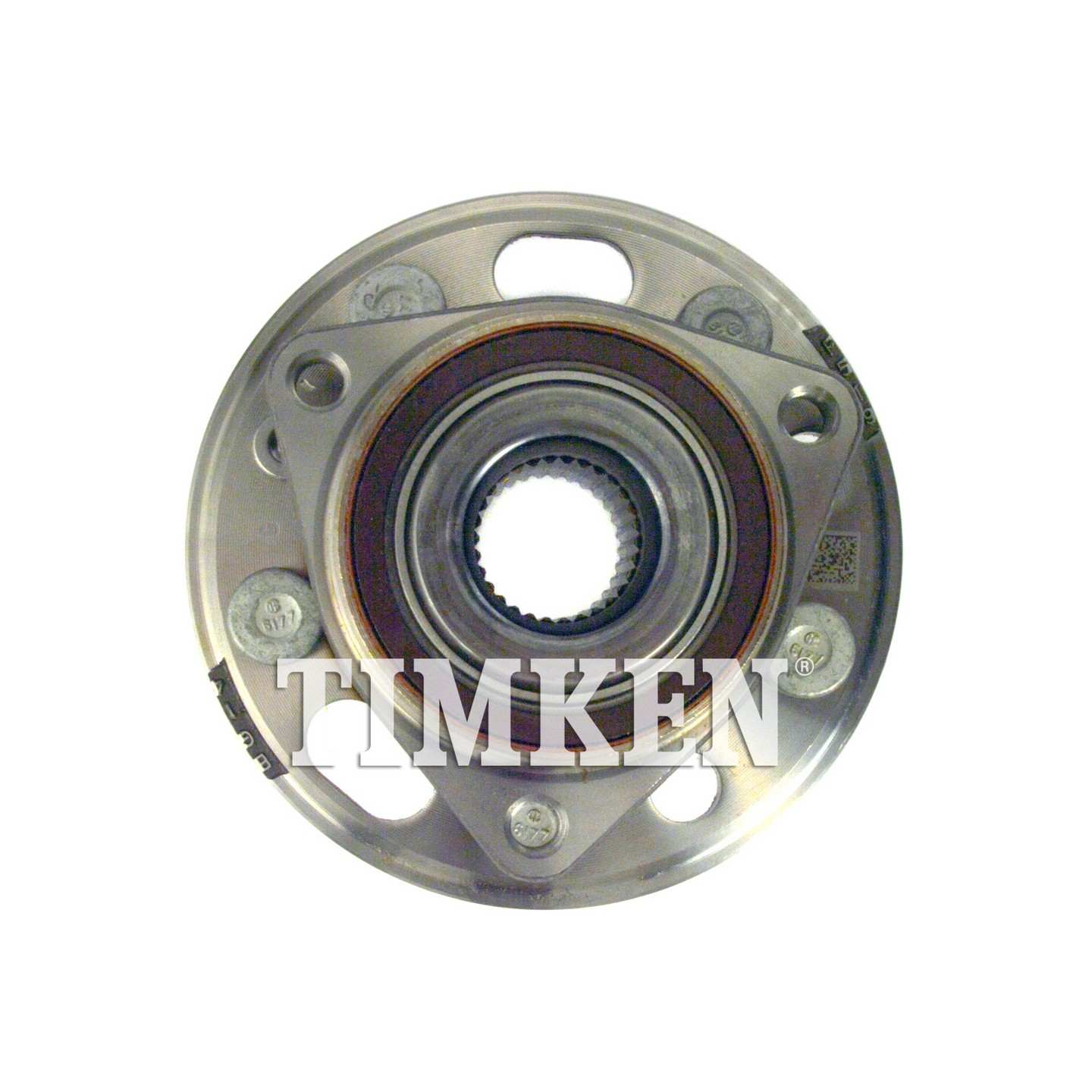 Top View of Front Wheel Bearing and Hub Assembly TIMKEN HA590486