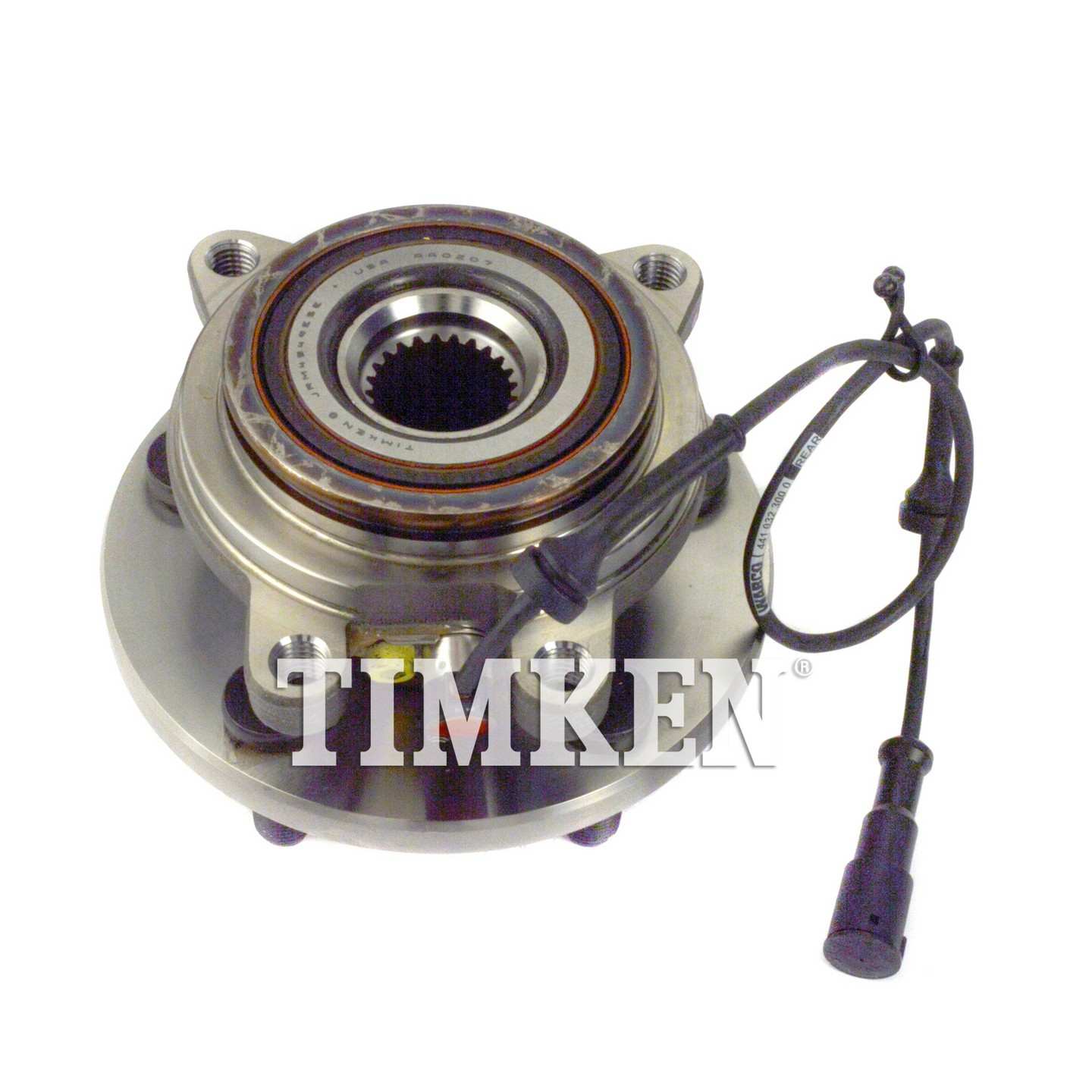 Angle View of Rear Wheel Bearing and Hub Assembly TIMKEN HA590501