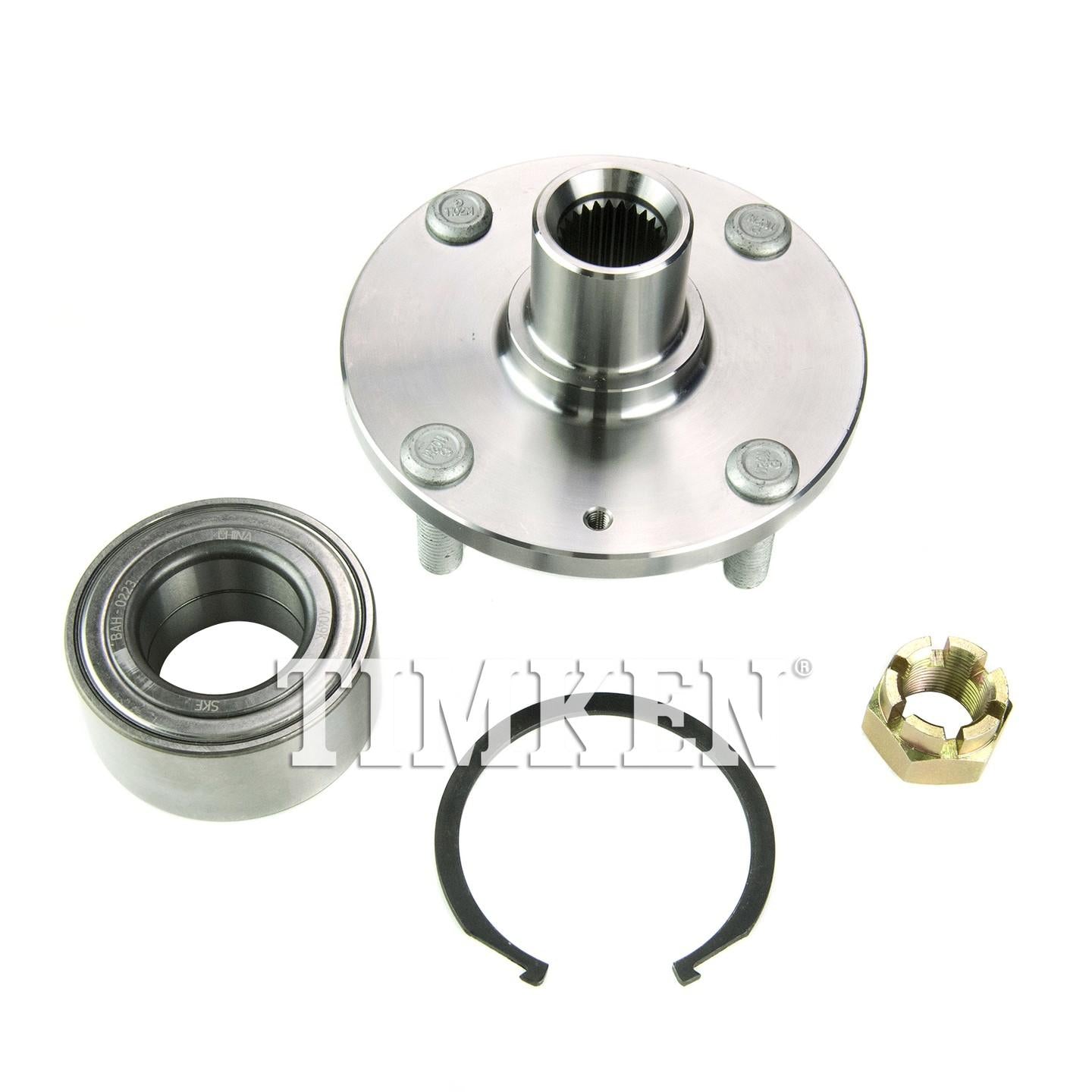 Angle View of Front Wheel Bearing and Hub Assembly TIMKEN HA590507