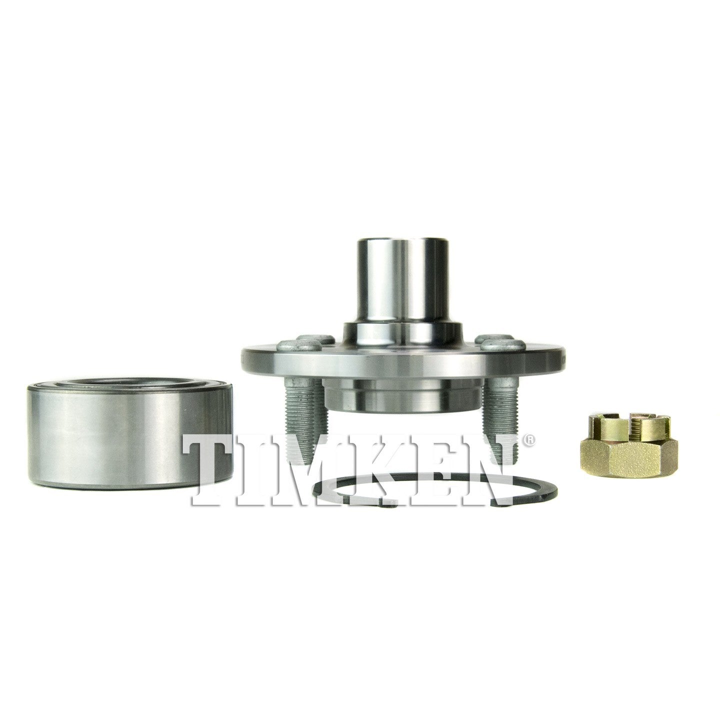 Side View of Front Wheel Bearing and Hub Assembly TIMKEN HA590507