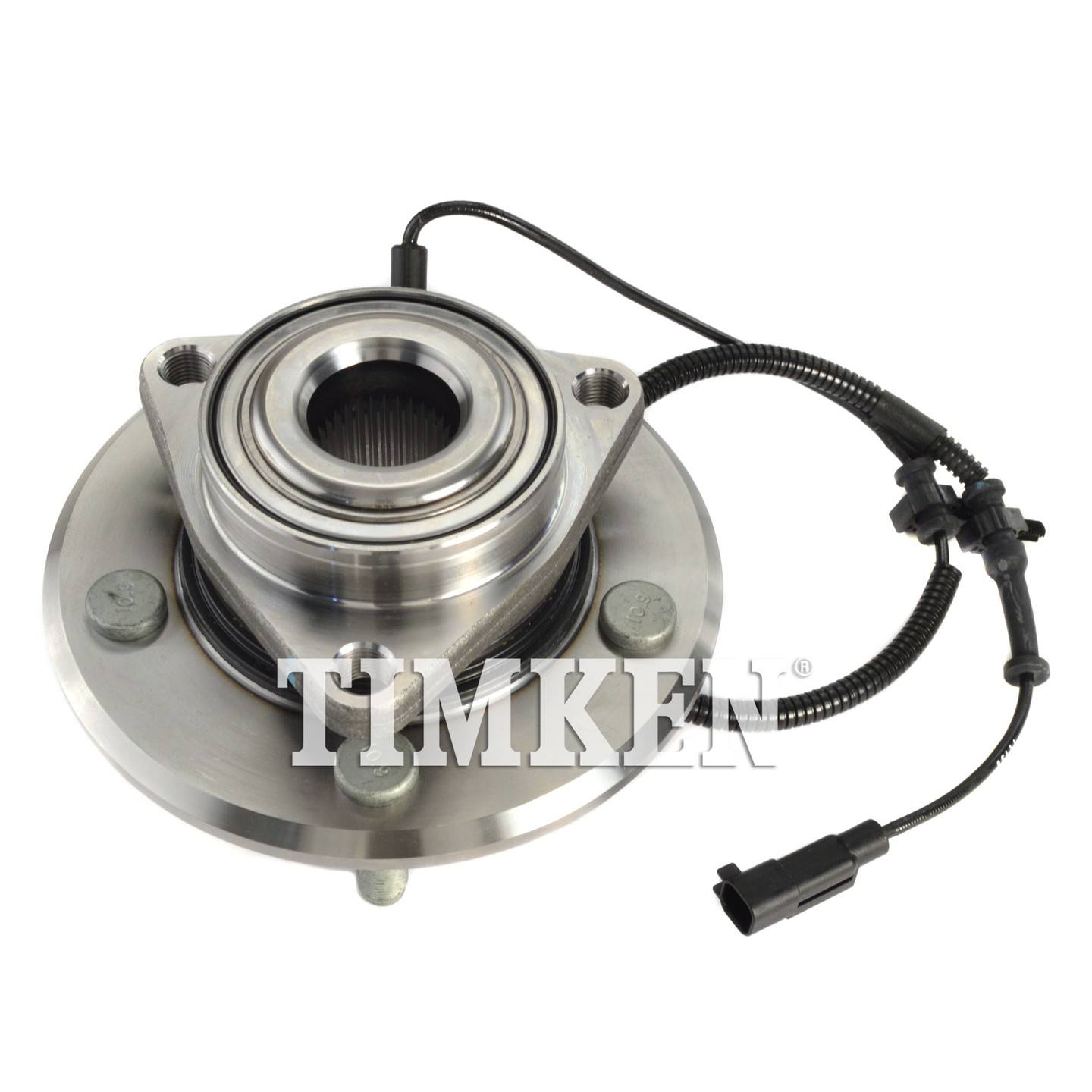 Angle View of Front Wheel Bearing and Hub Assembly TIMKEN HA590515