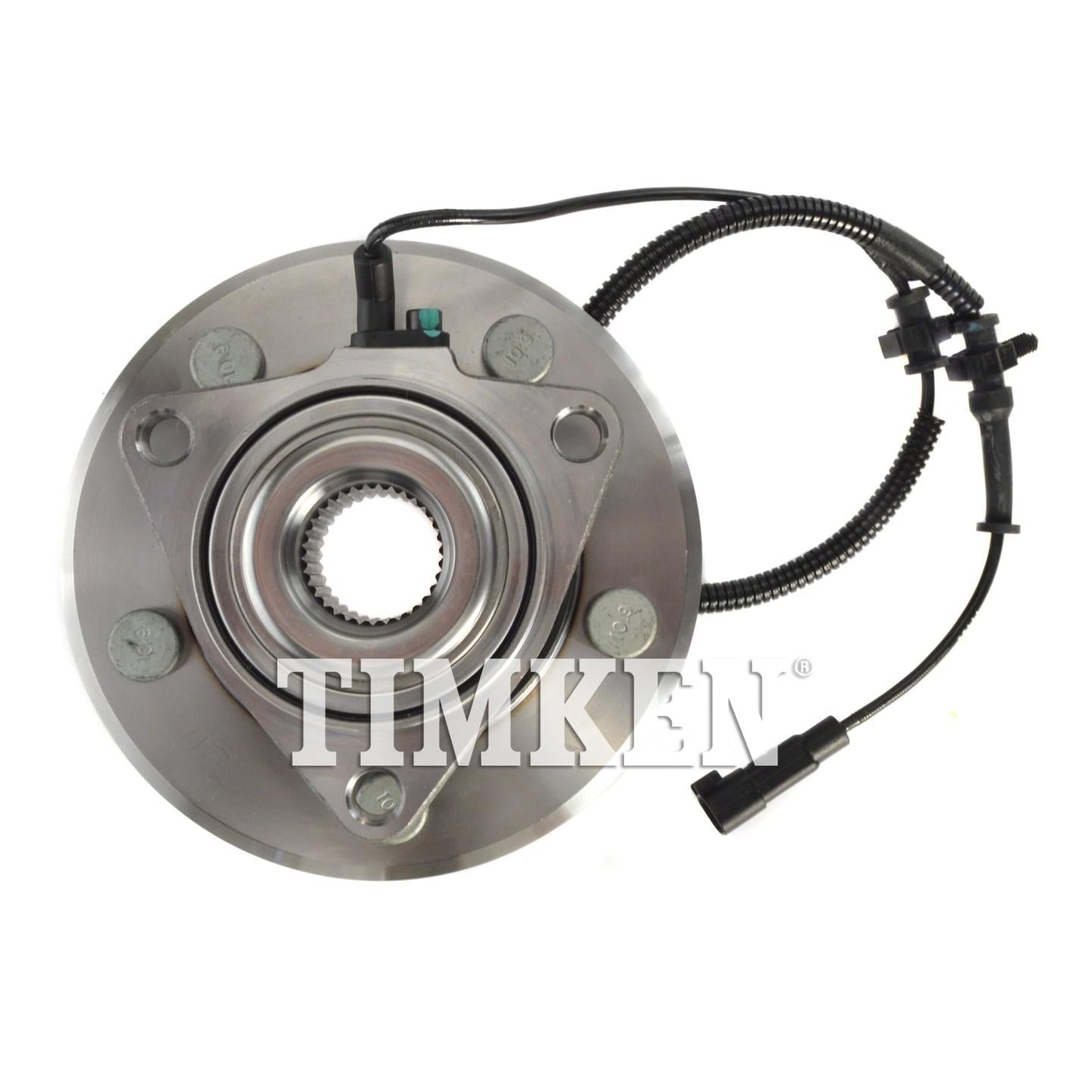 Top View of Front Wheel Bearing and Hub Assembly TIMKEN HA590515