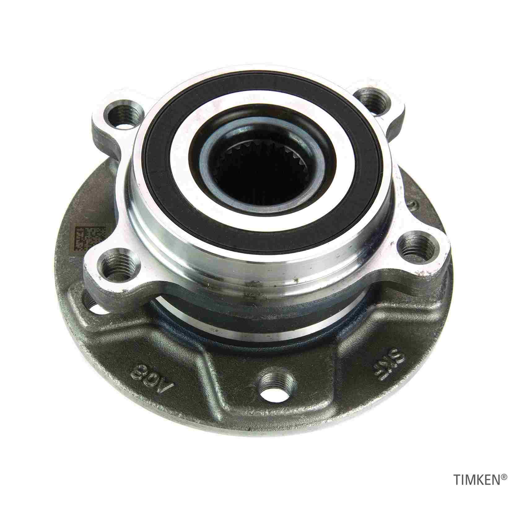 Angle View of Front Wheel Bearing and Hub Assembly TIMKEN HA590618