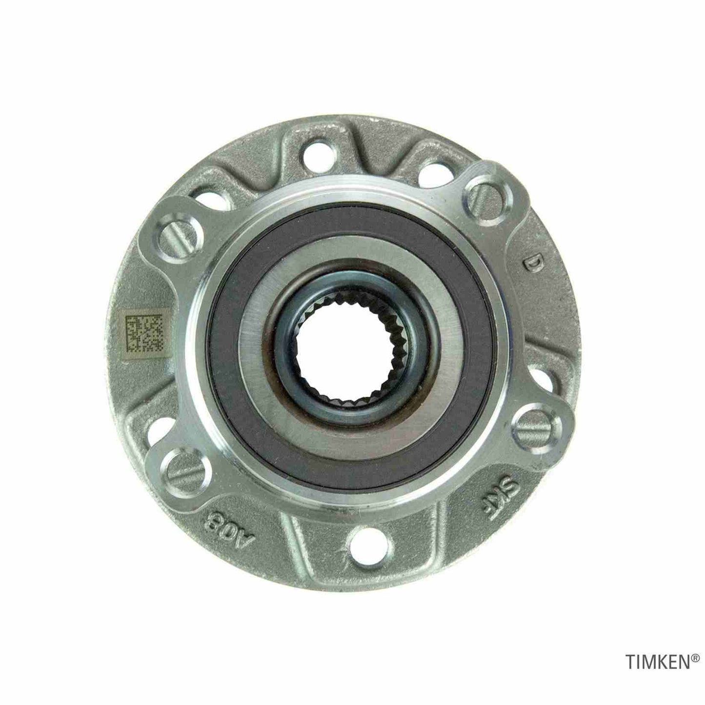 Top View of Front Wheel Bearing and Hub Assembly TIMKEN HA590618