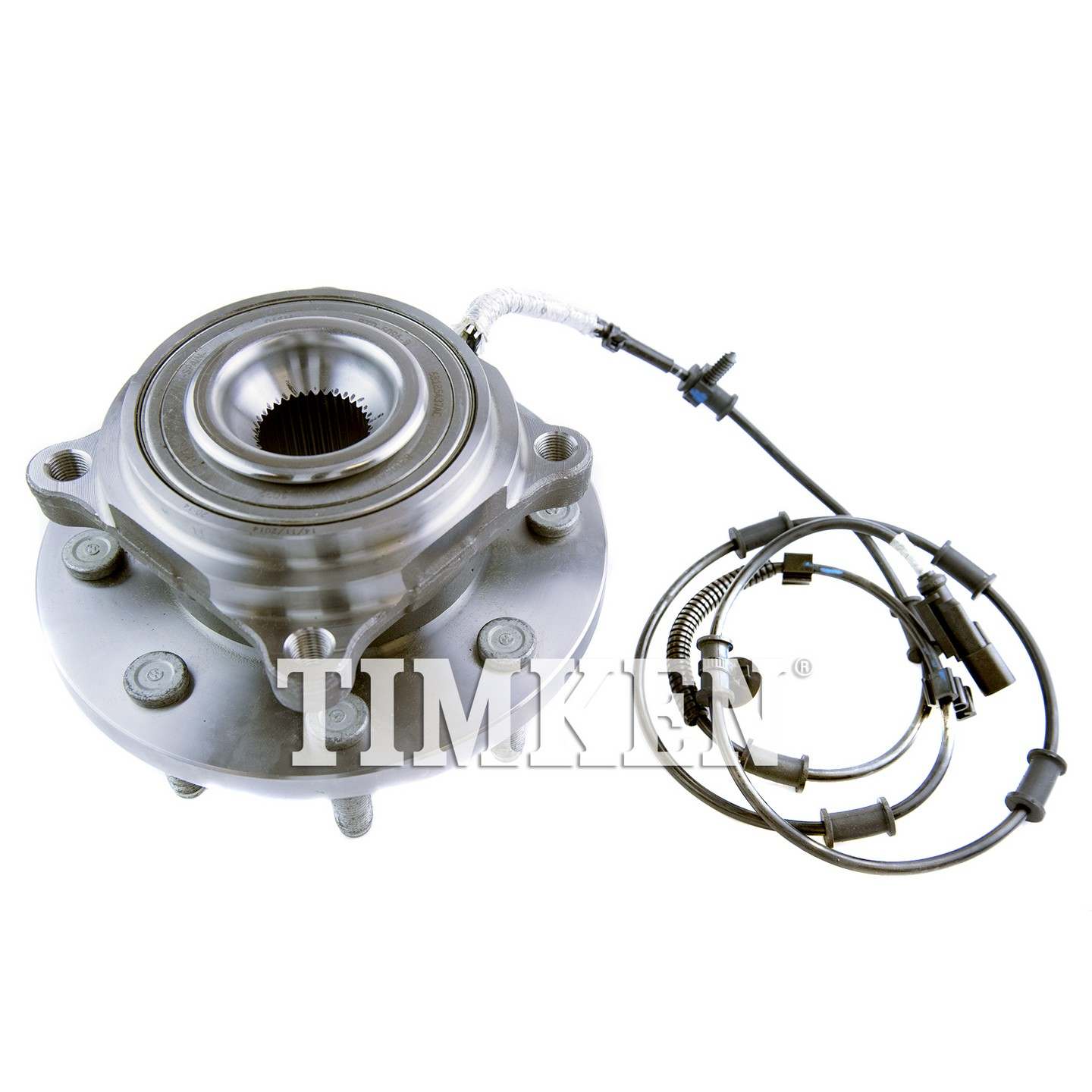 Angle View of Front Wheel Bearing and Hub Assembly TIMKEN HA590628