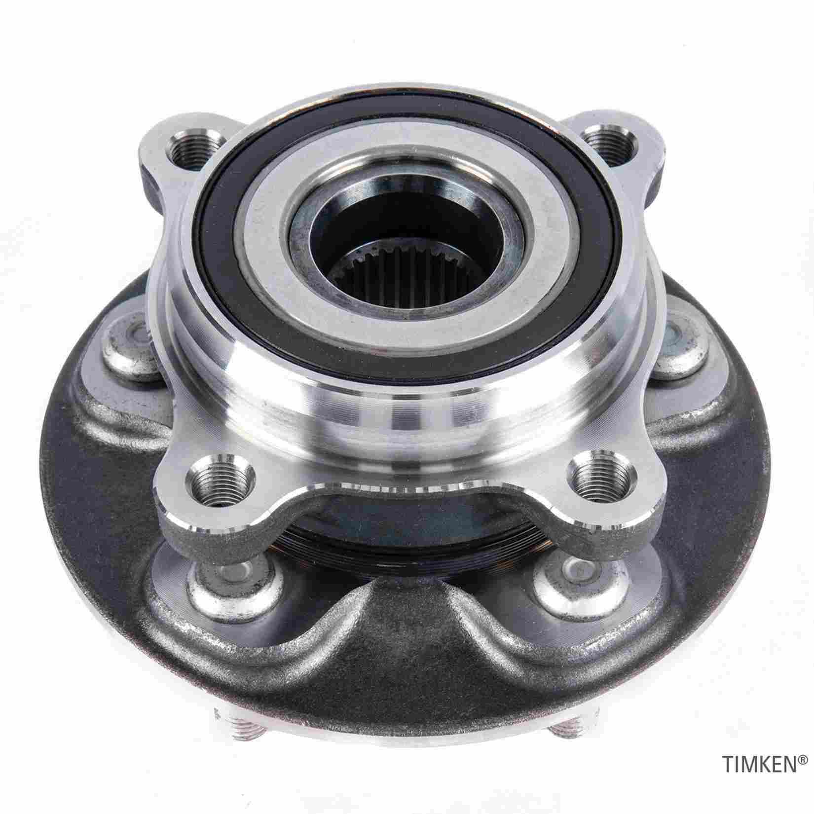 Angle View of Front Wheel Bearing and Hub Assembly TIMKEN HA590681