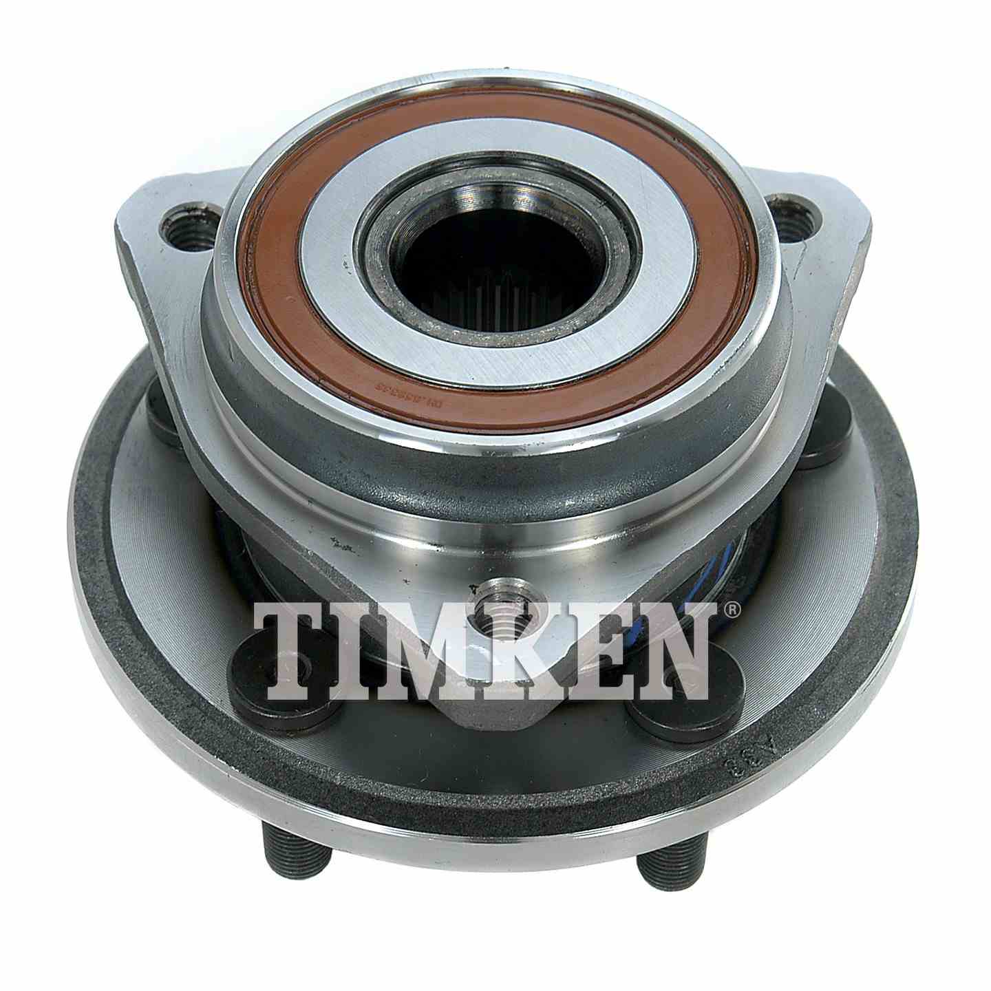 Angle View of Front Wheel Bearing and Hub Assembly TIMKEN HA597449