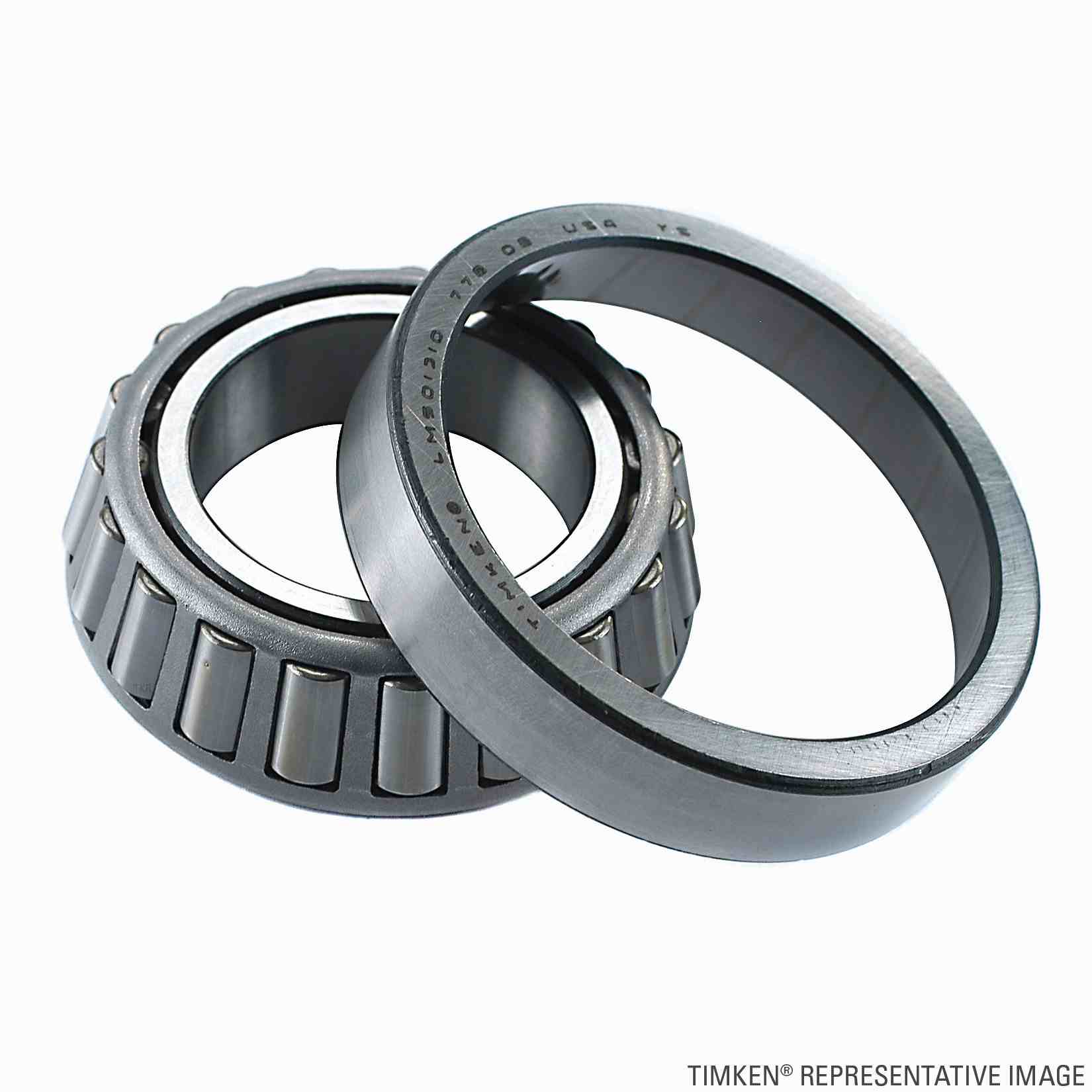 Angle View of Rear Wheel Bearing and Race Set TIMKEN KD12051Z