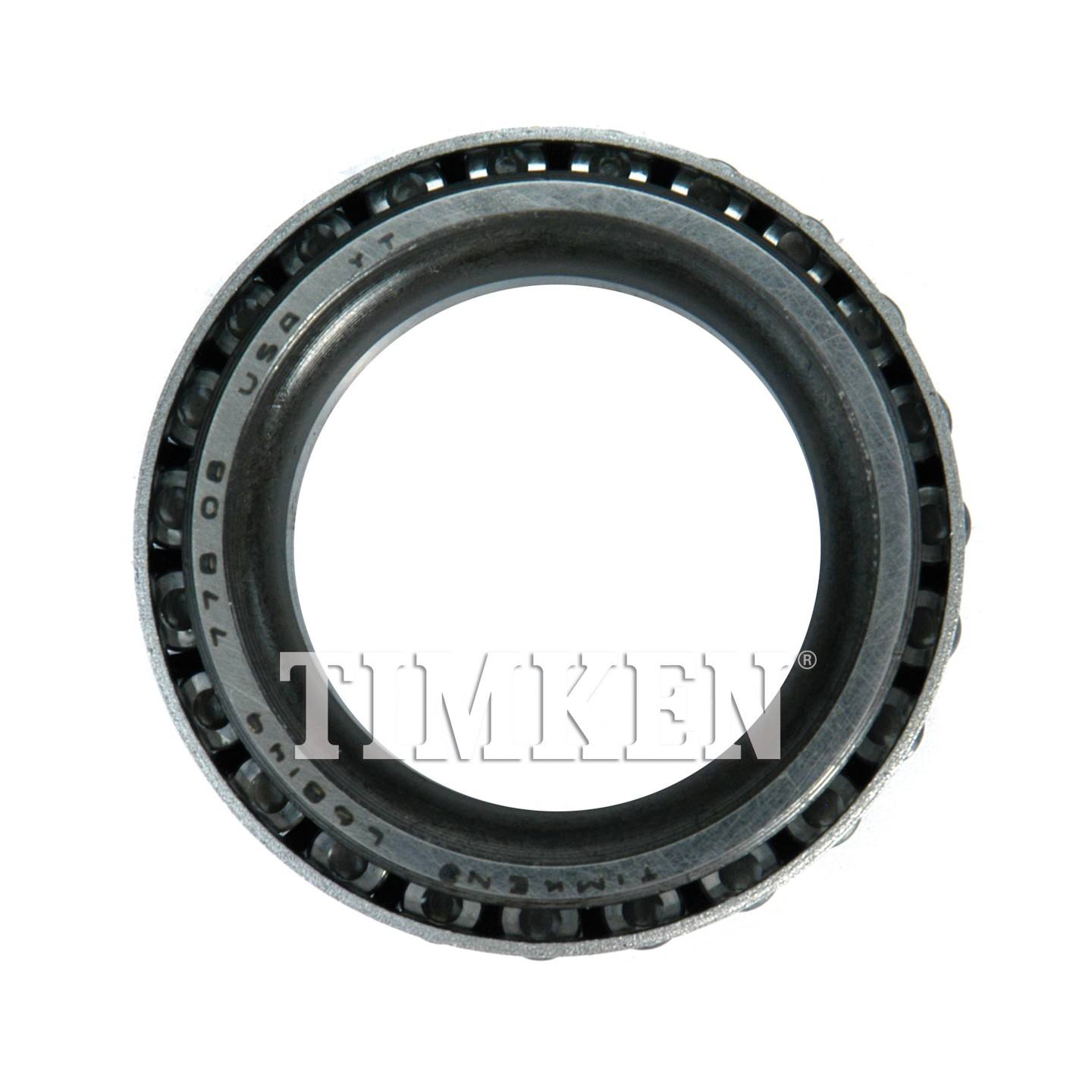 Back View of Front Wheel Bearing TIMKEN L68149