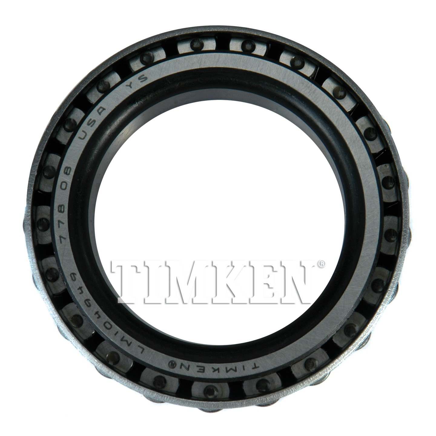 Back View of Front Wheel Bearing TIMKEN LM104949