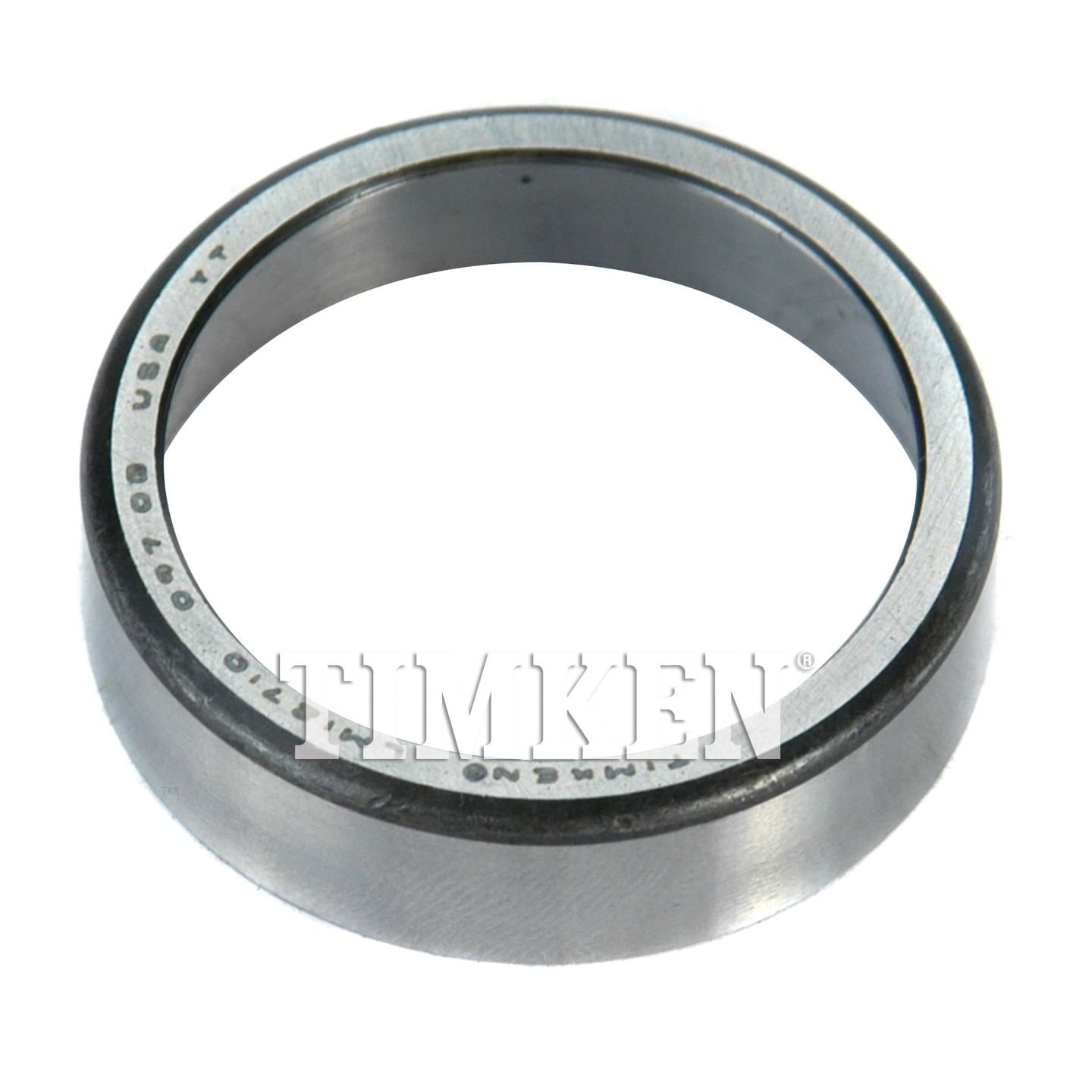 Angle View of Front Wheel Bearing Race TIMKEN LM12710