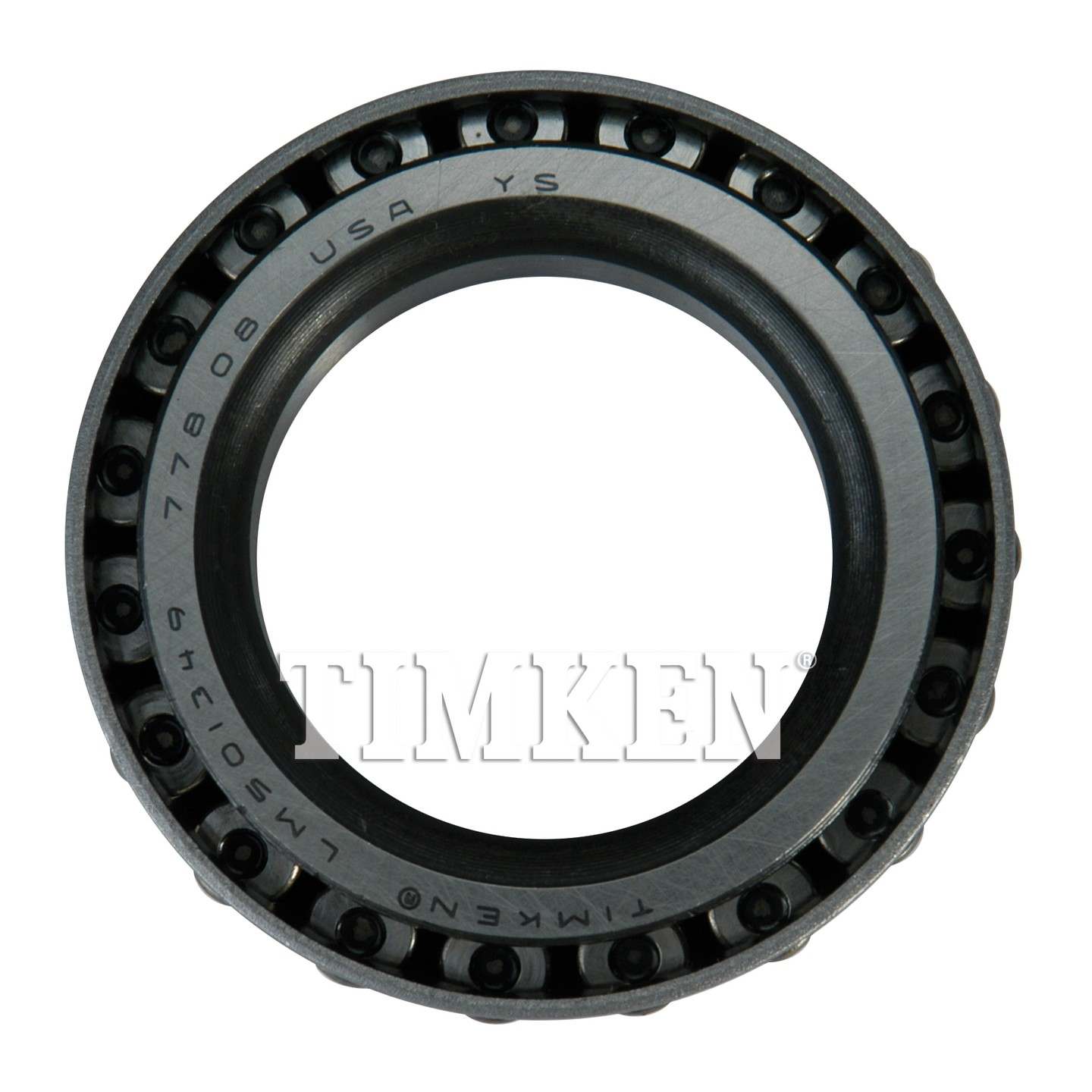 Back View of Rear Right Differential Bearing TIMKEN LM501349