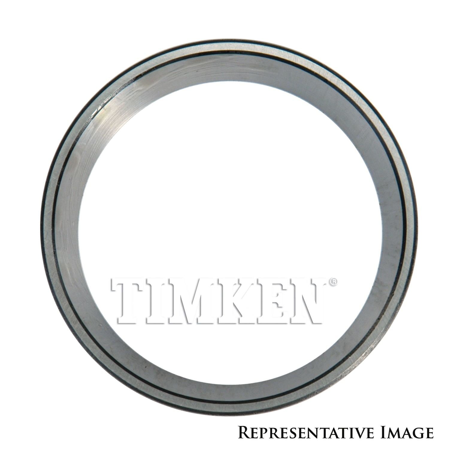 Back View of Rear Differential Race TIMKEN LM603019