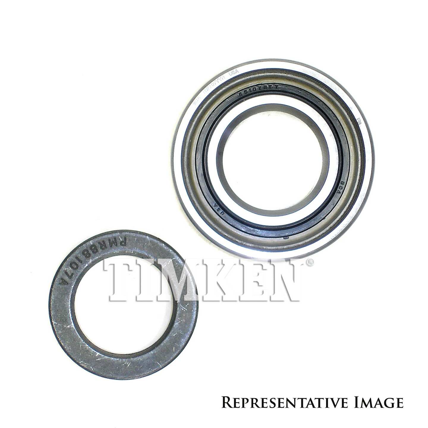 Top View of Rear Wheel Bearing TIMKEN RW124R