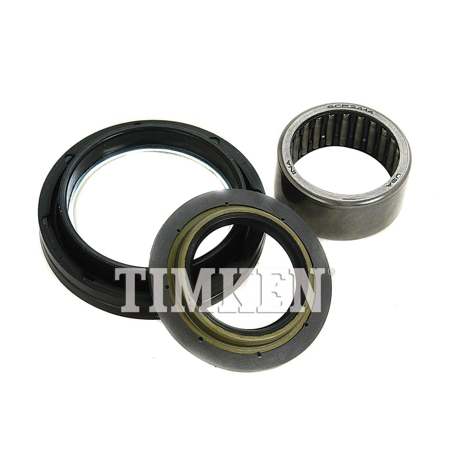 Angle View of Front Wheel Hub Repair Kit TIMKEN SBK5