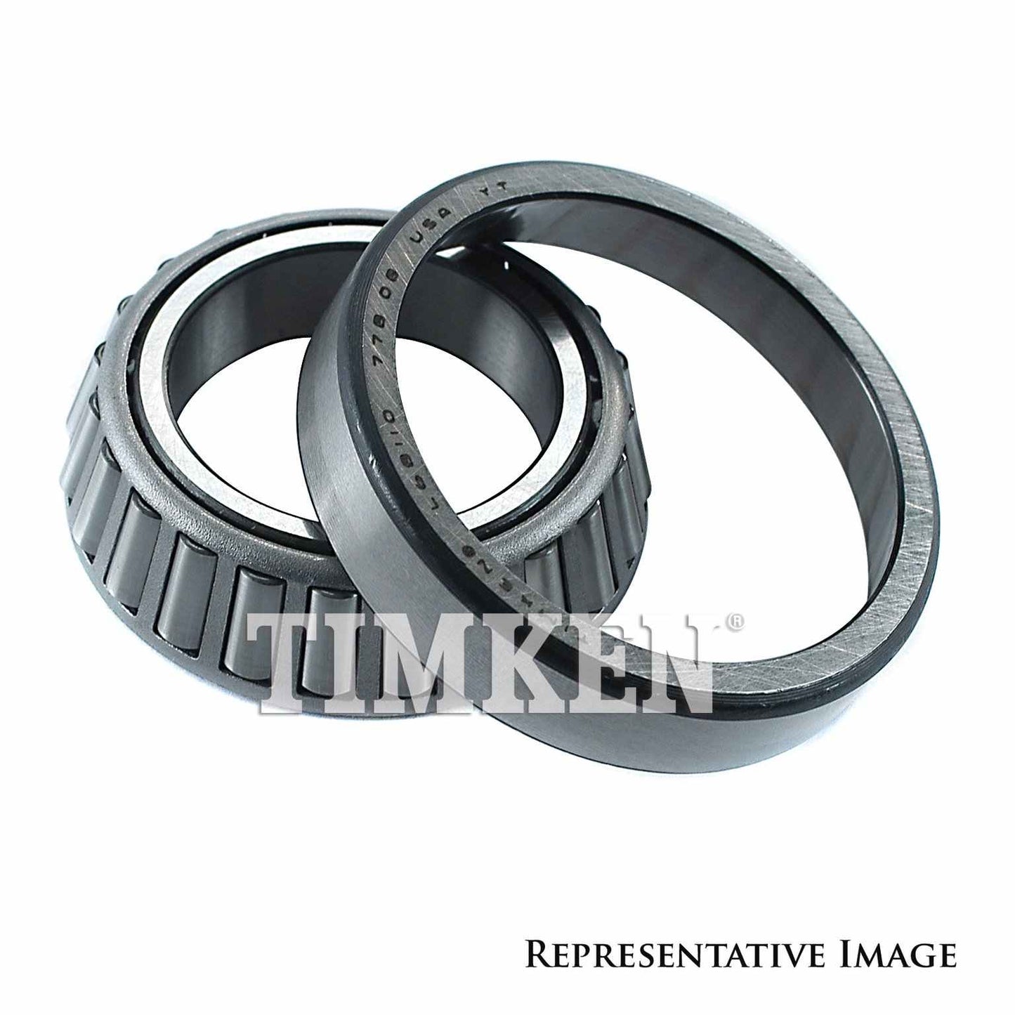 Right View of Front Wheel Bearing and Race Set TIMKEN SET13