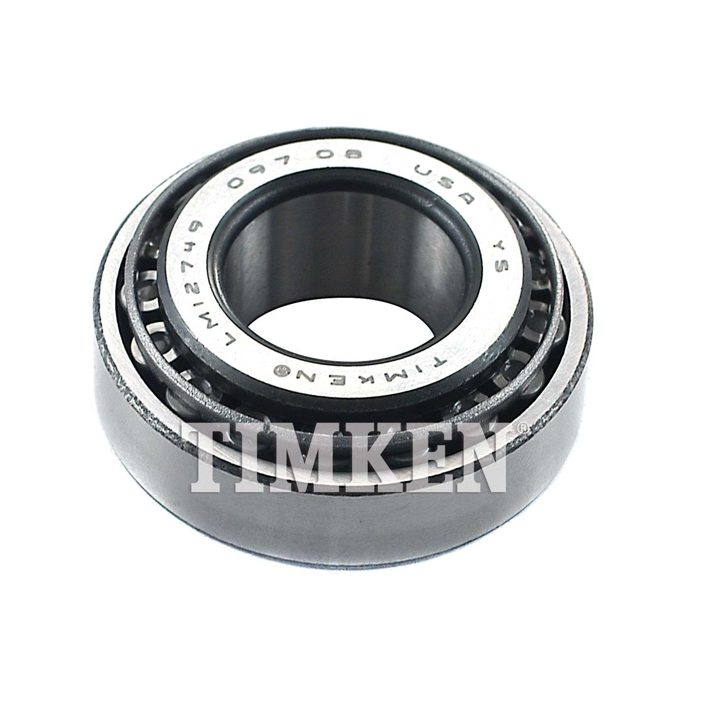 Back View of Front Wheel Bearing and Race Set TIMKEN SET16