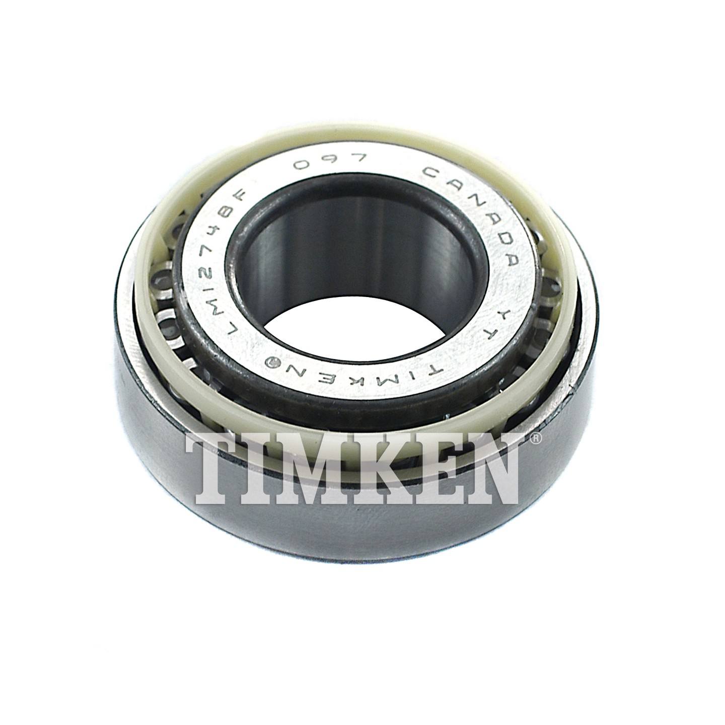 Back View of Front Wheel Bearing and Race Set TIMKEN SET34