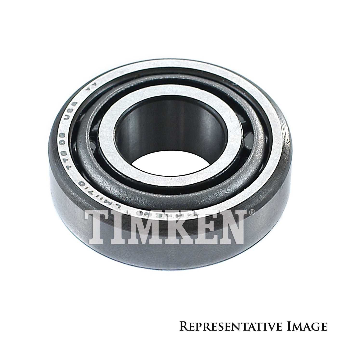 Top View of Rear Wheel Bearing and Race Set TIMKEN SET401