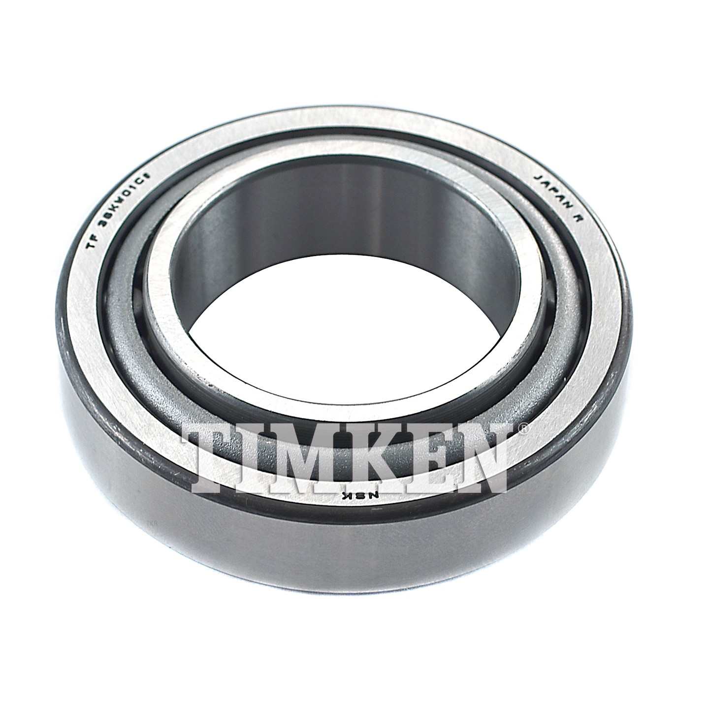 Top View of Front Wheel Bearing and Race Set TIMKEN SET41