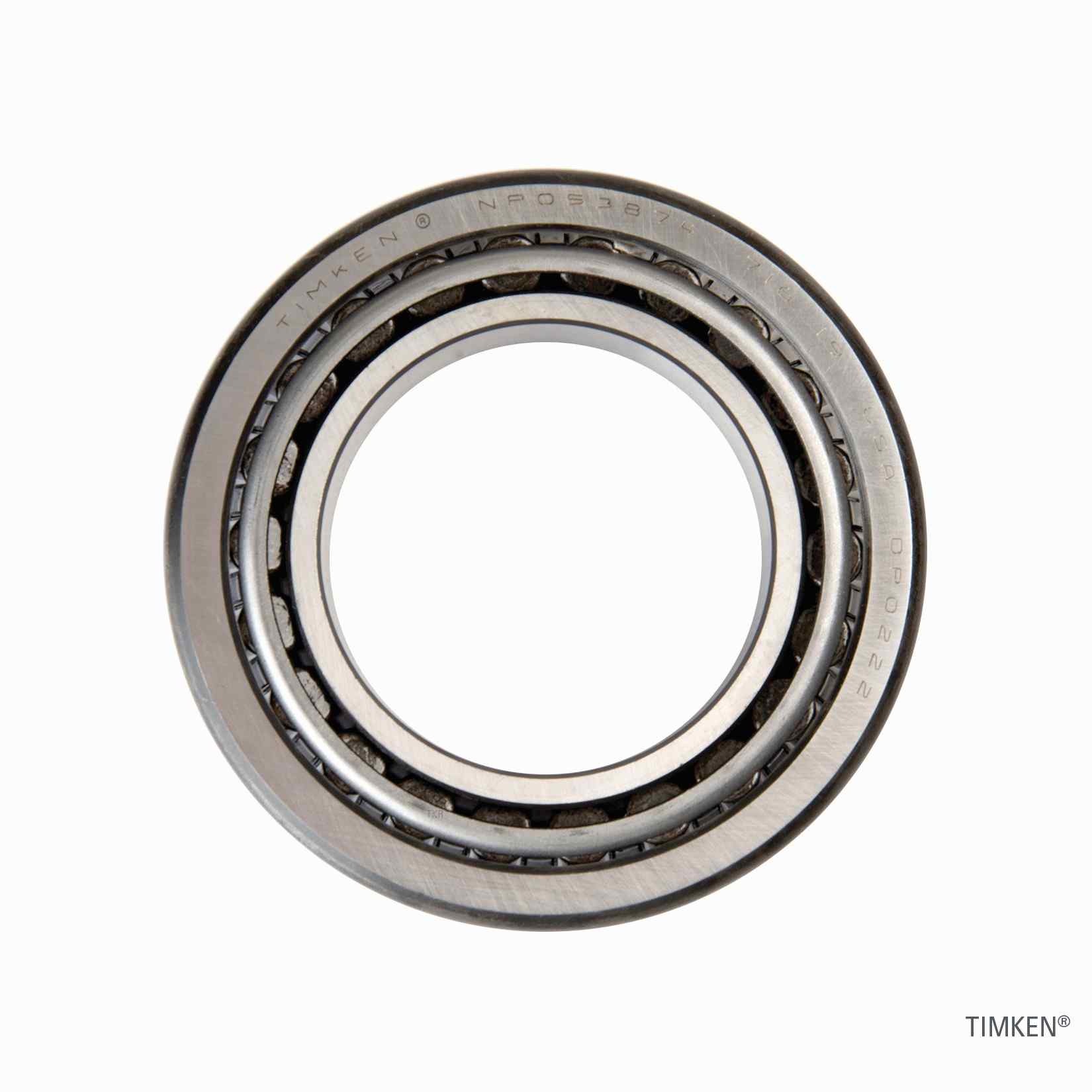 Top View of Rear Wheel Bearing and Race Set TIMKEN SET430