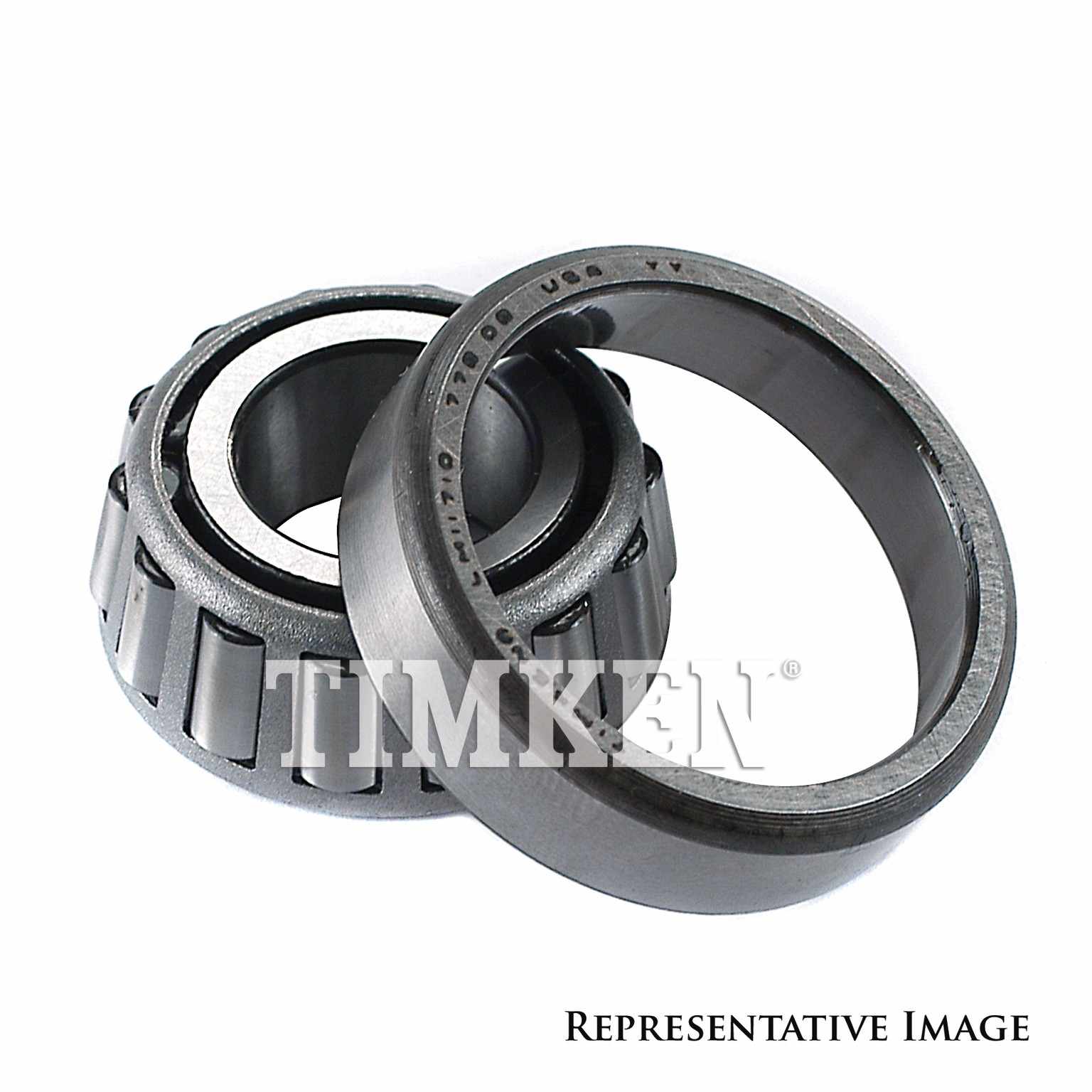 Angle View of Front Wheel Bearing and Race Set TIMKEN SET471