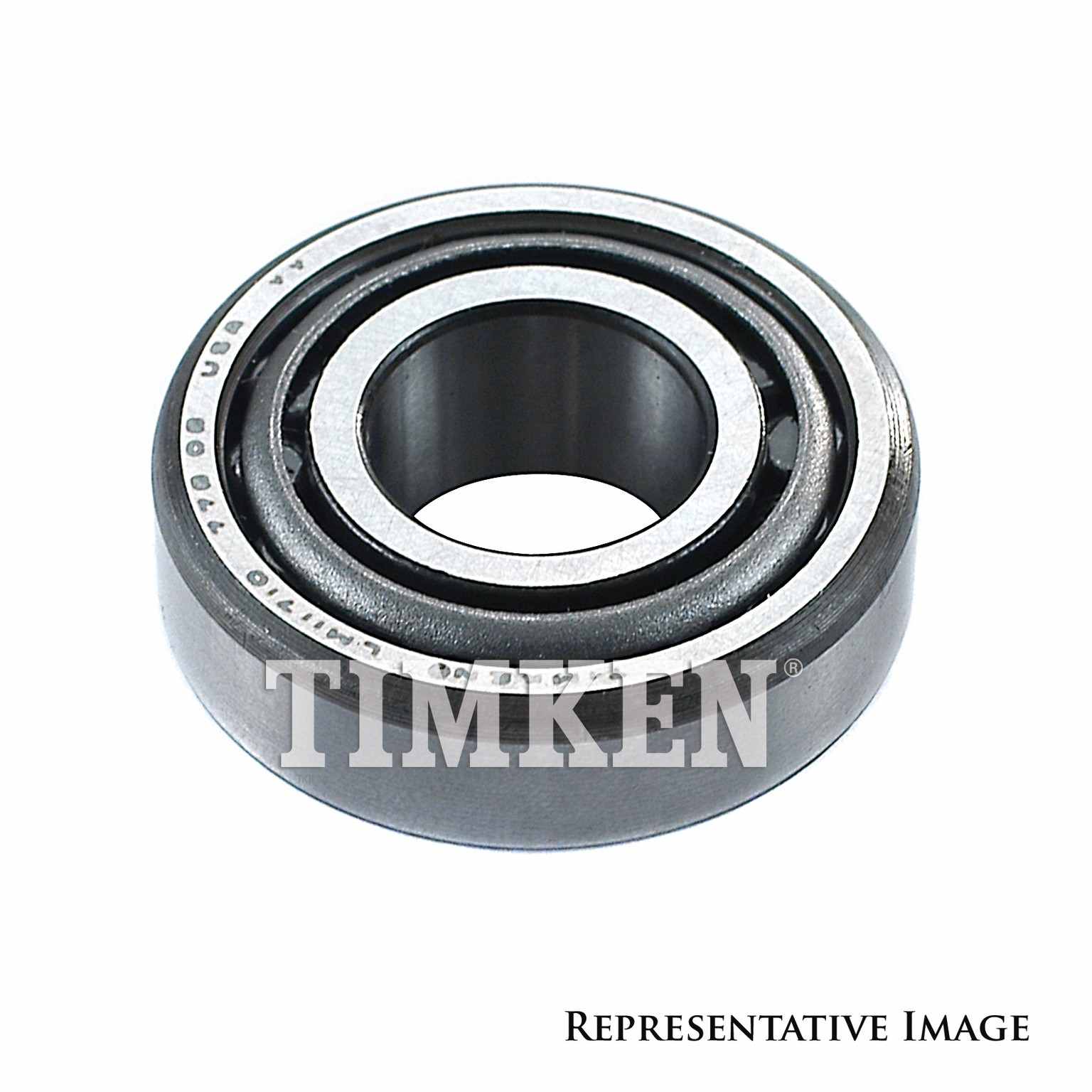 Top View of Front Wheel Bearing and Race Set TIMKEN SET471