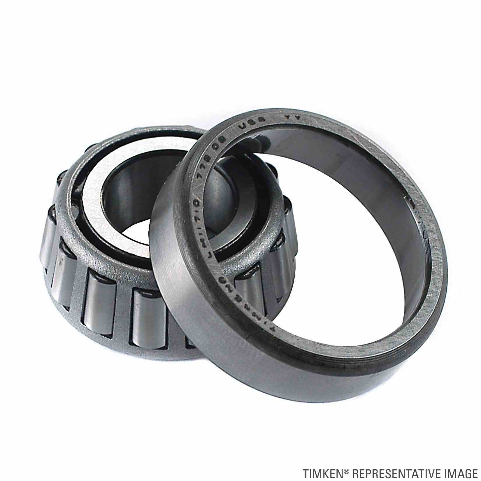 Angle View of Front Wheel Bearing and Race Set TIMKEN SET54