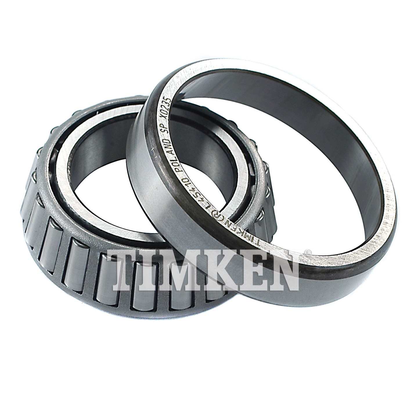 Angle View of Front Wheel Bearing and Race Set TIMKEN SET8