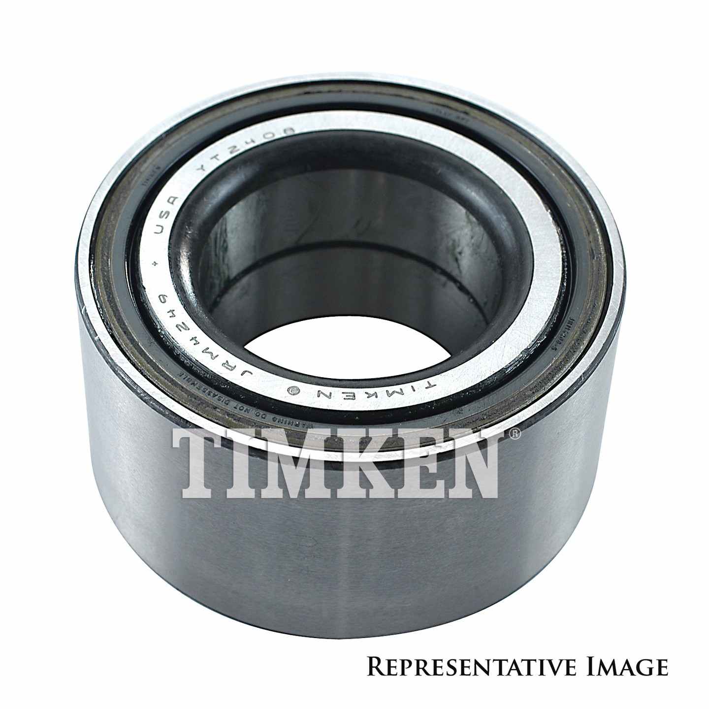 Back View of Front Wheel Bearing and Race Set TIMKEN SET930