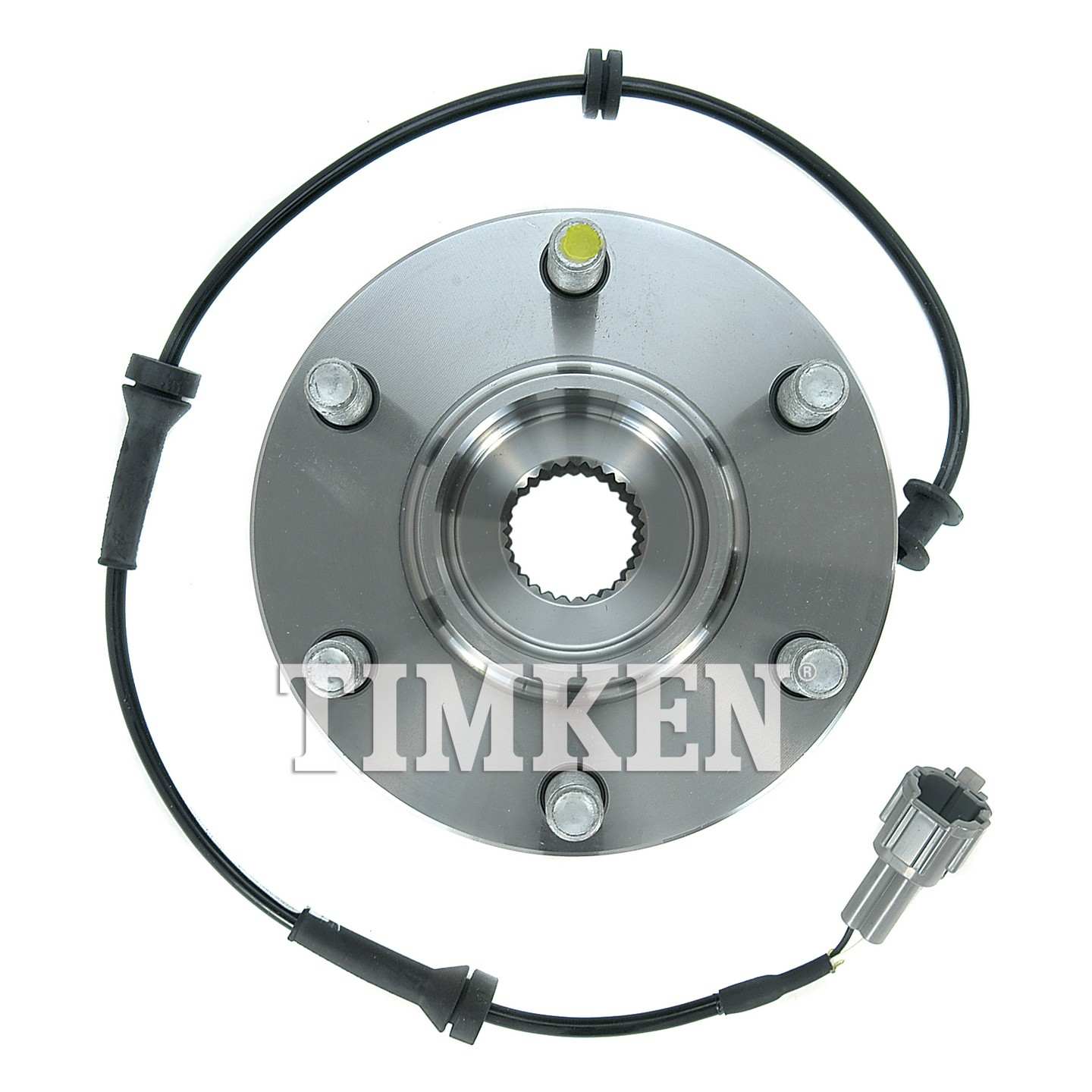 Back View of Front Wheel Bearing and Hub Assembly TIMKEN SP450701