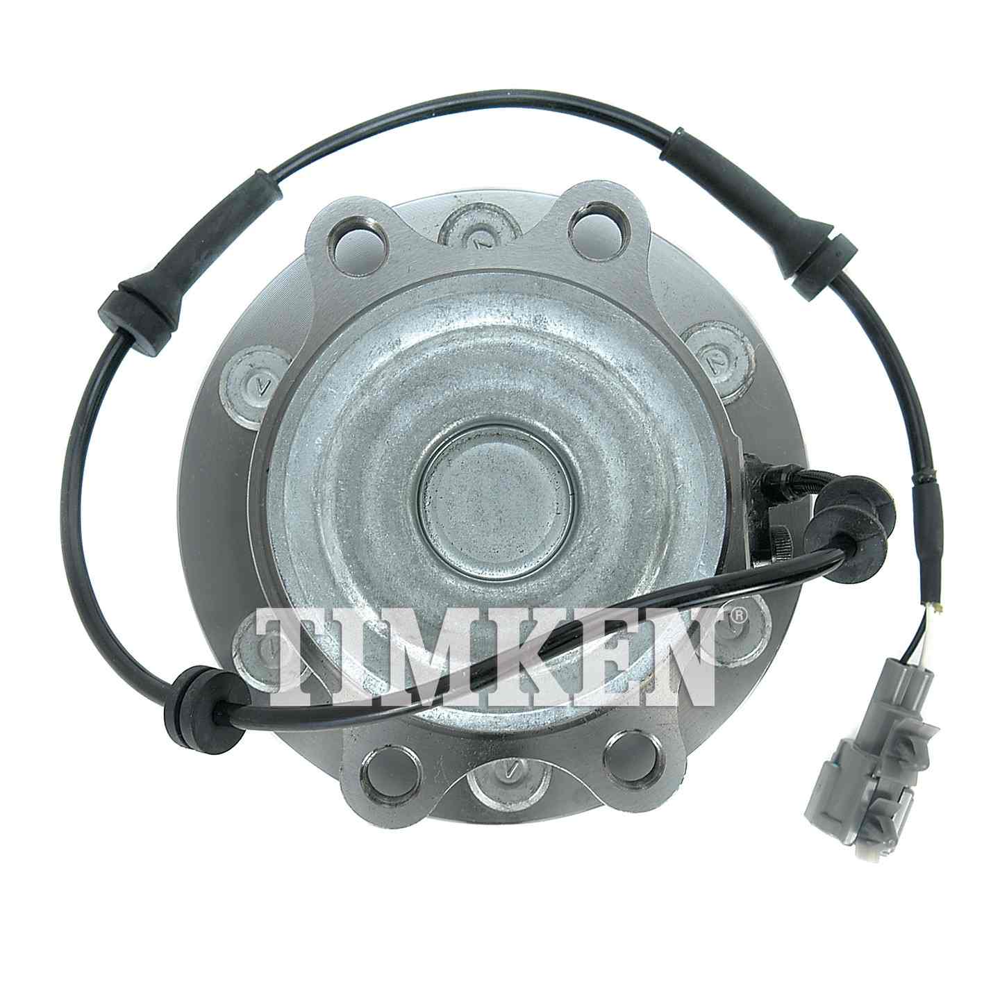 Top View of Front Wheel Bearing and Hub Assembly TIMKEN SP450702