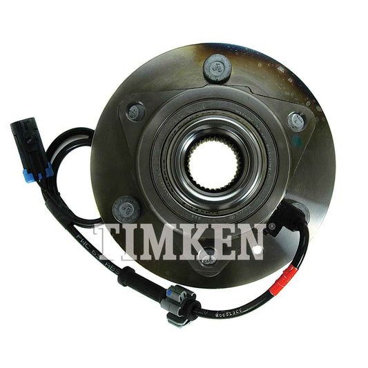 Top View of Front Wheel Bearing and Hub Assembly TIMKEN SP500300