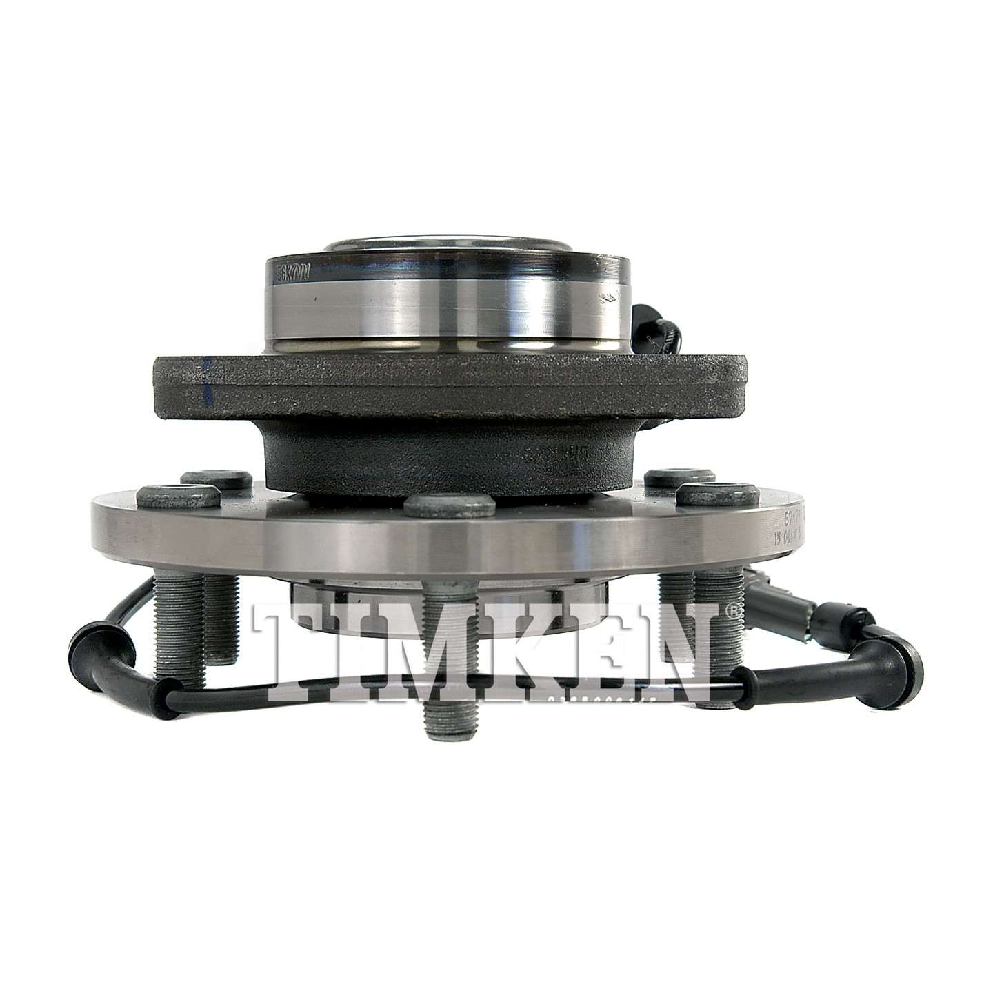 Side View of Front Wheel Bearing and Hub Assembly TIMKEN SP500703