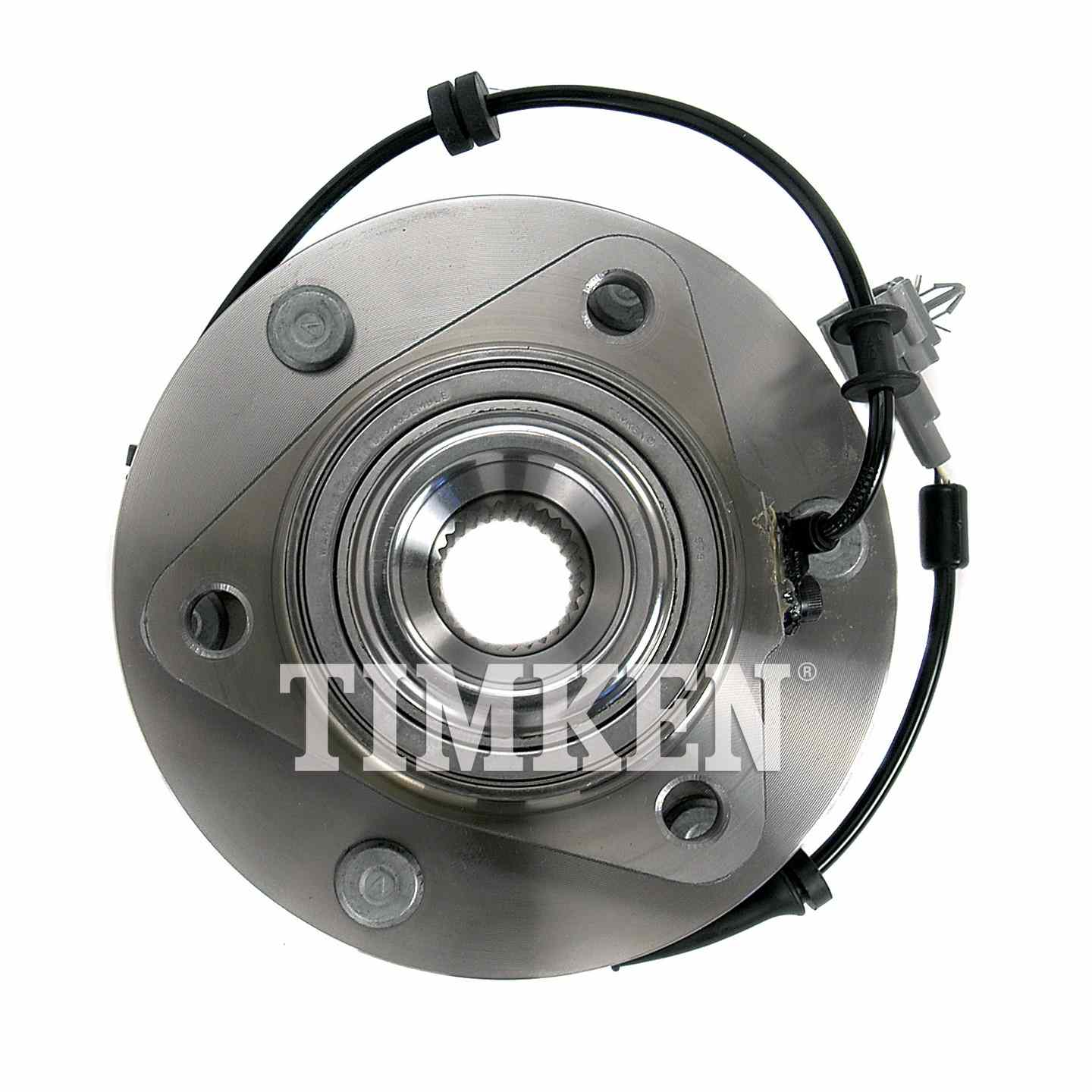 Top View of Front Wheel Bearing and Hub Assembly TIMKEN SP500703