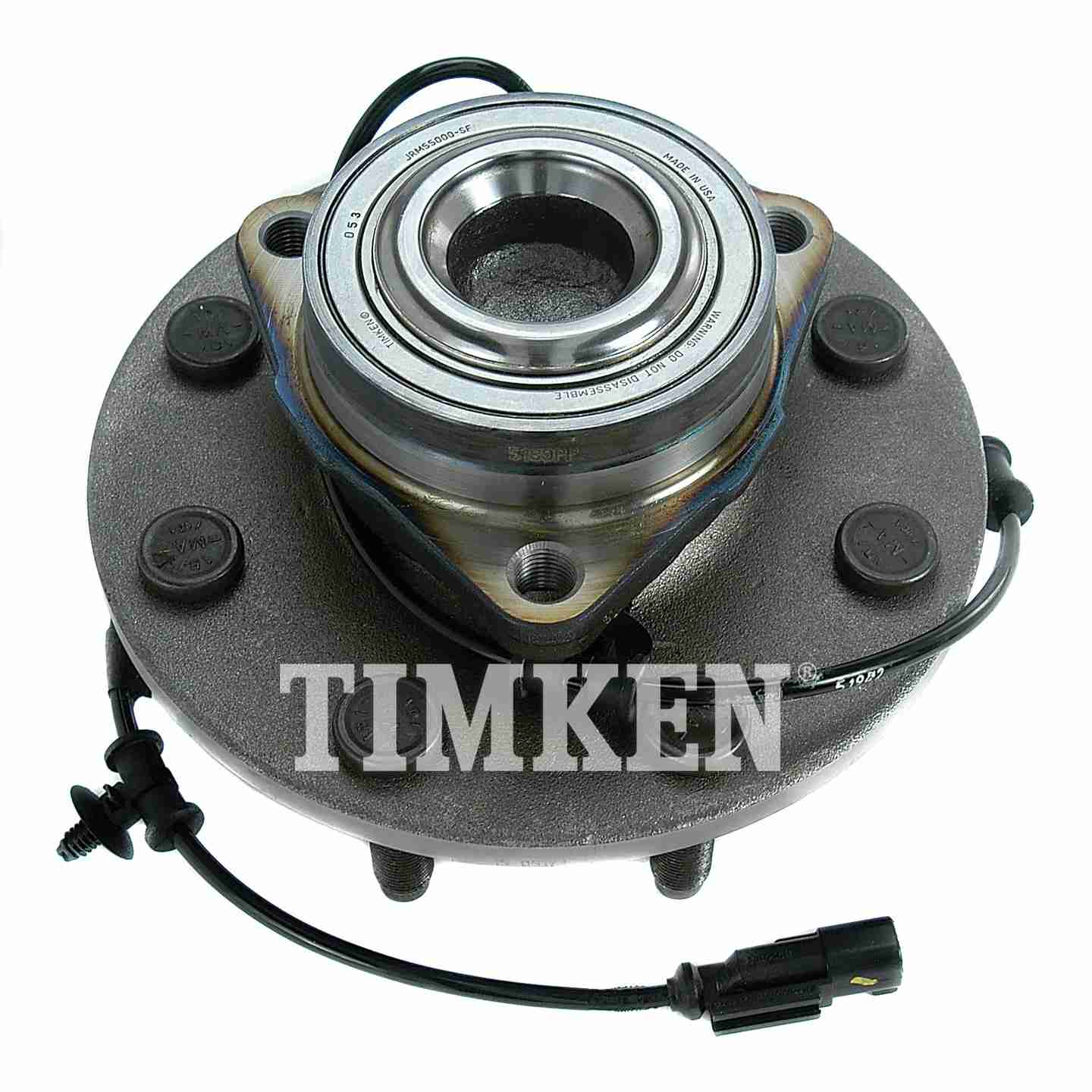 Angle View of Front Wheel Bearing and Hub Assembly TIMKEN SP550104