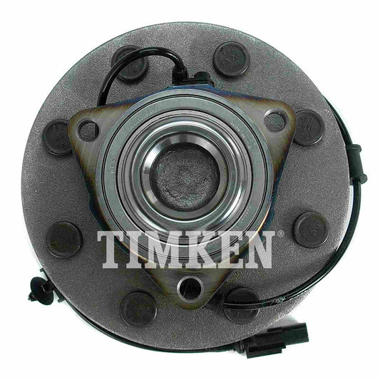 Top View of Front Wheel Bearing and Hub Assembly TIMKEN SP550104