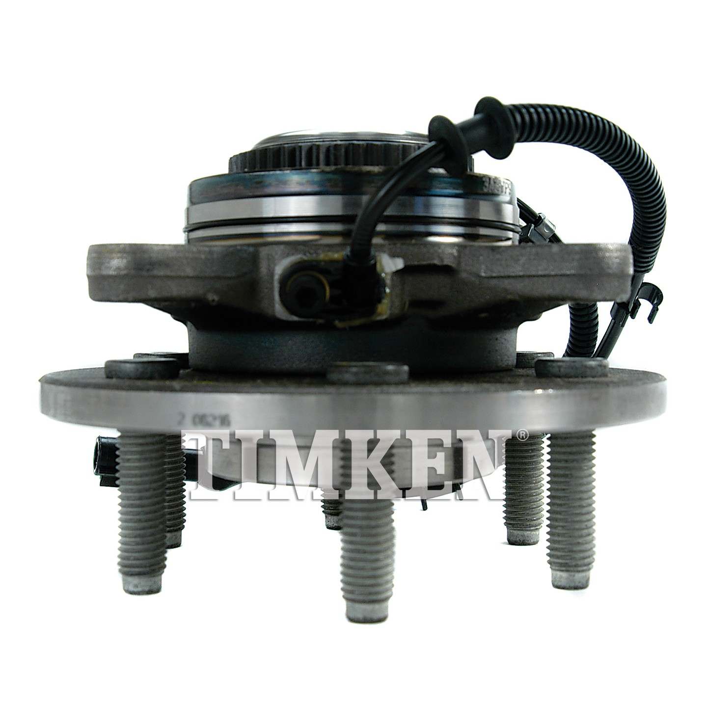 Side View of Front Wheel Bearing and Hub Assembly TIMKEN SP550207