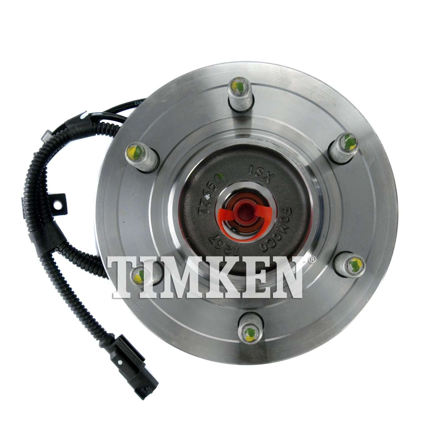 Back View of Front Wheel Bearing and Hub Assembly TIMKEN SP550219