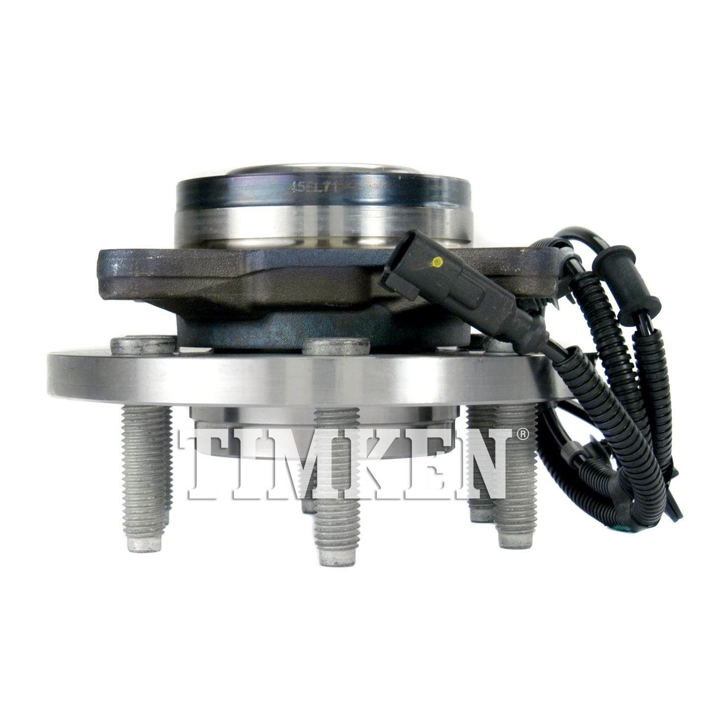 Side View of Front Wheel Bearing and Hub Assembly TIMKEN SP550220