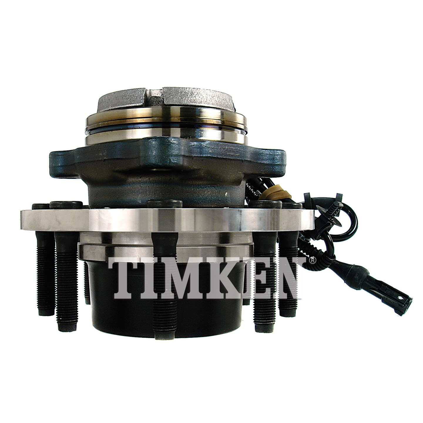 Side View of Front Wheel Bearing and Hub Assembly TIMKEN SP580205