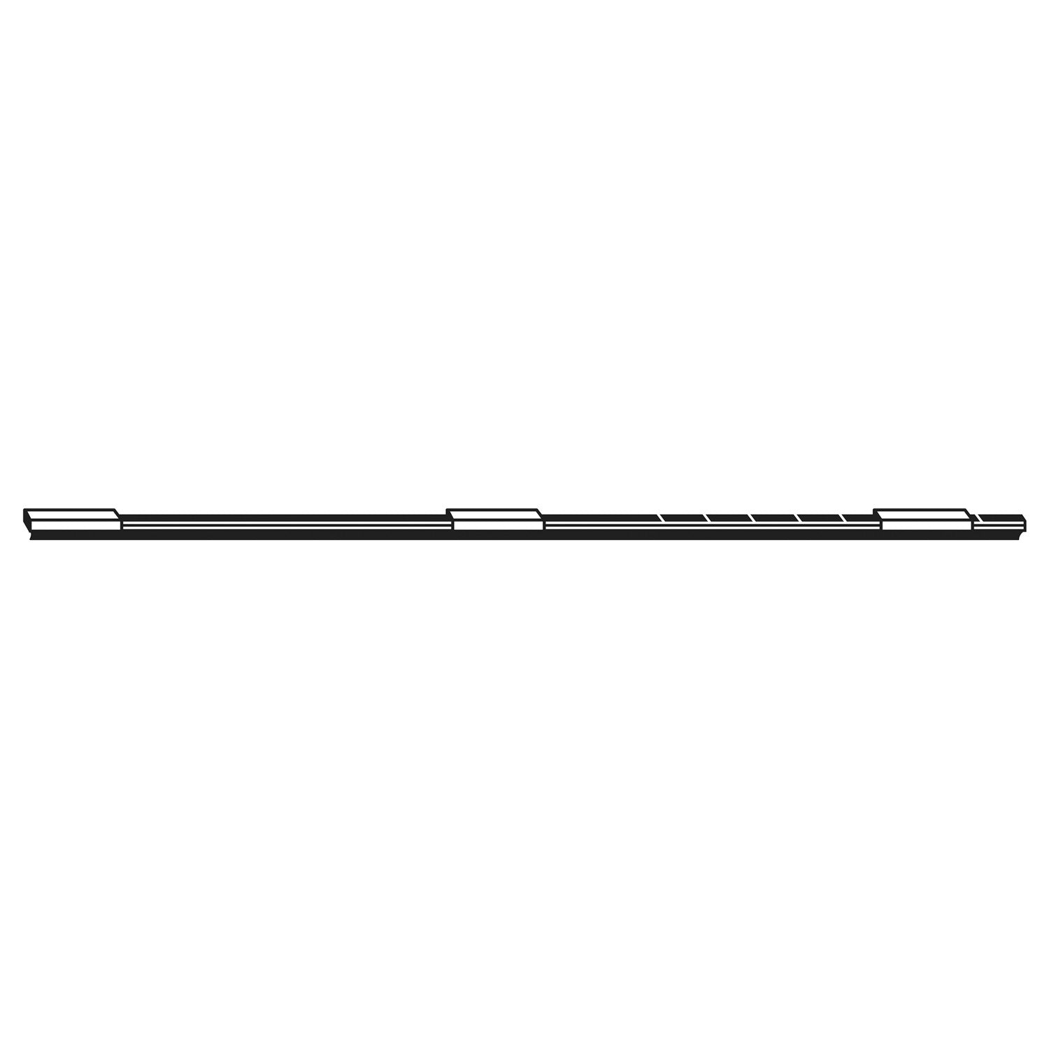 Front View of Left Windshield Wiper Blade Refill TRICO 47-600