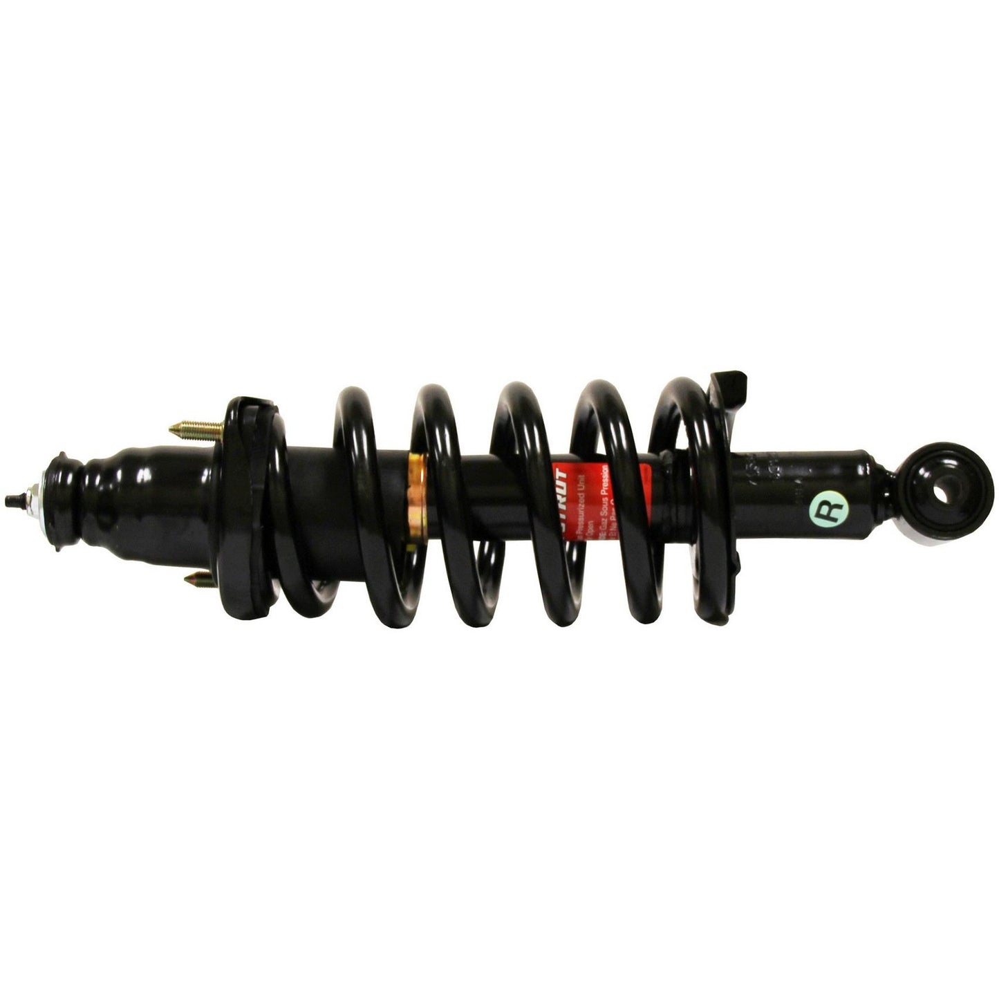 Angle View of Rear Right Suspension Strut and Coil Spring Assembly MONROE 171114R