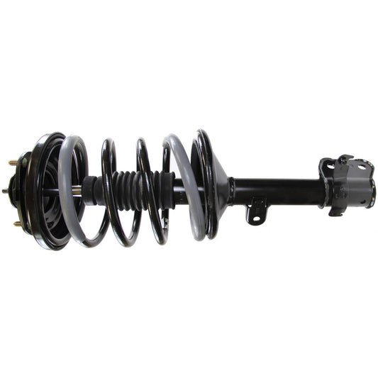 Angle View of Front Left Suspension Strut and Coil Spring Assembly MONROE 171452