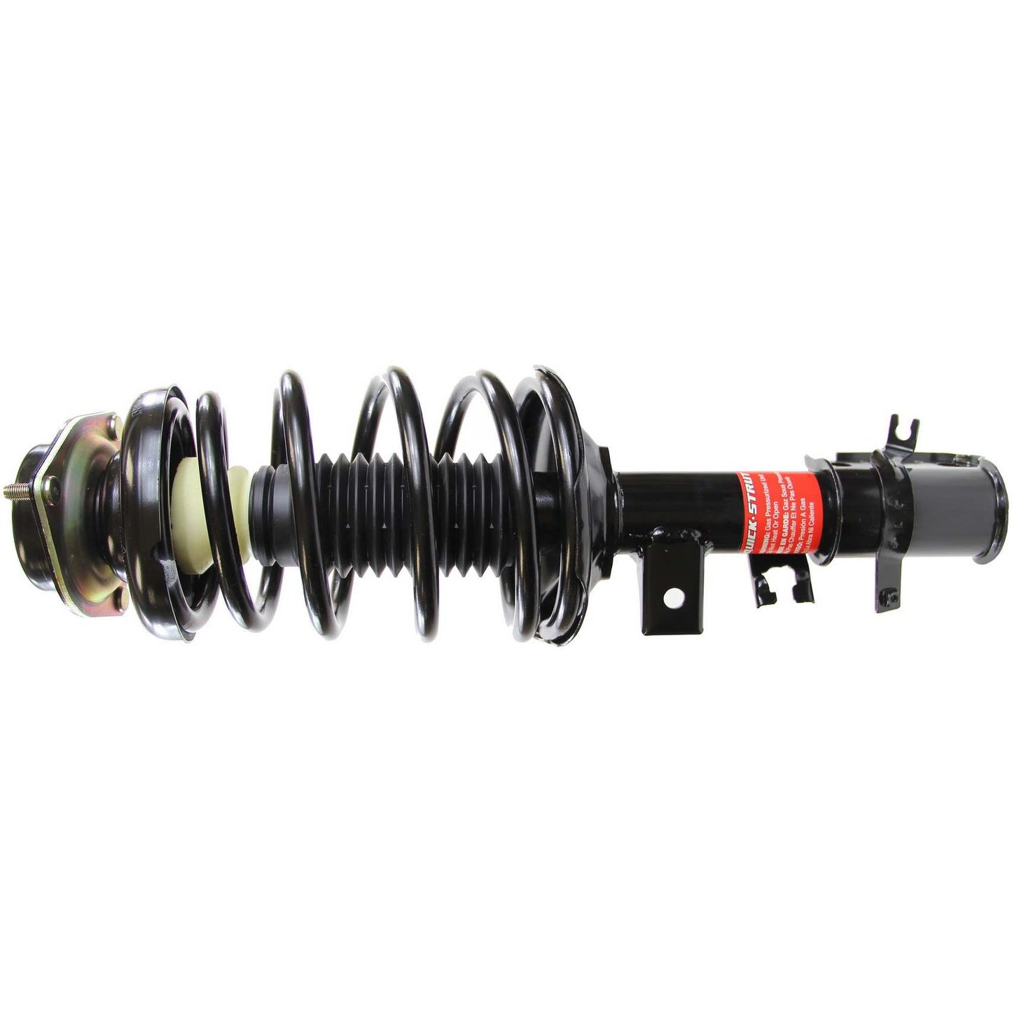 Angle View of Front Left Suspension Strut and Coil Spring Assembly MONROE 171574