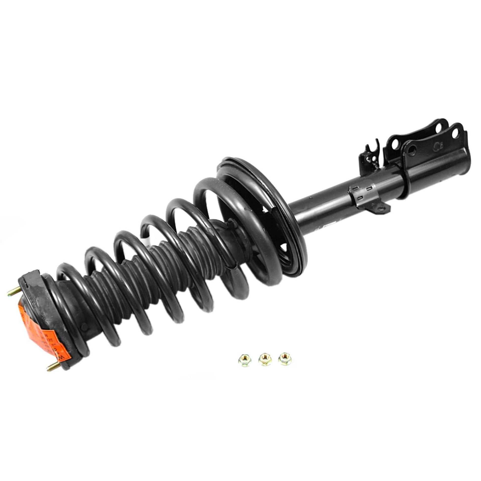 Front View of Rear Right Suspension Strut and Coil Spring Assembly MONROE 171957