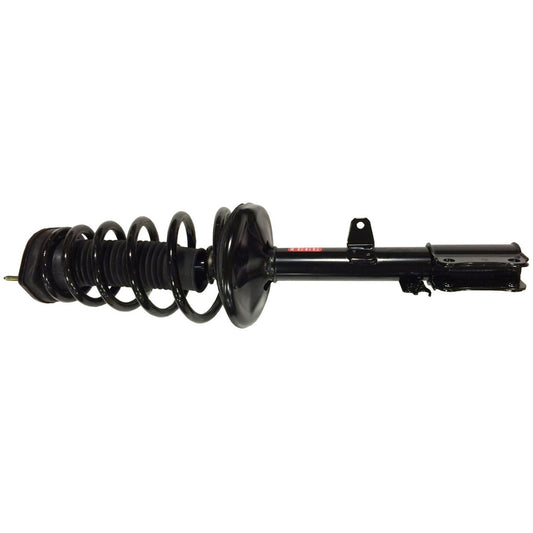 Angle View of Rear Left Suspension Strut and Coil Spring Assembly MONROE 172104