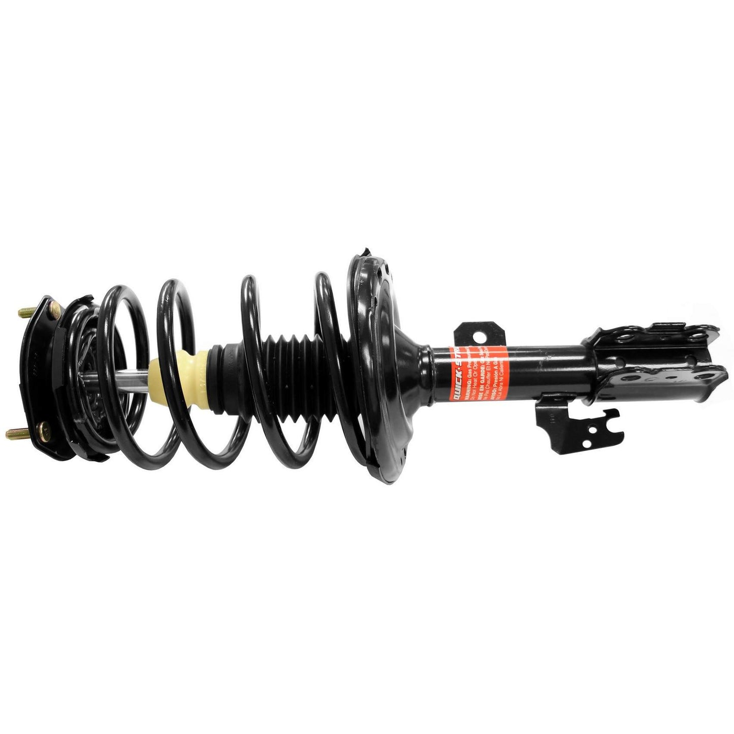 Angle View of Front Left Suspension Strut and Coil Spring Assembly MONROE 172206