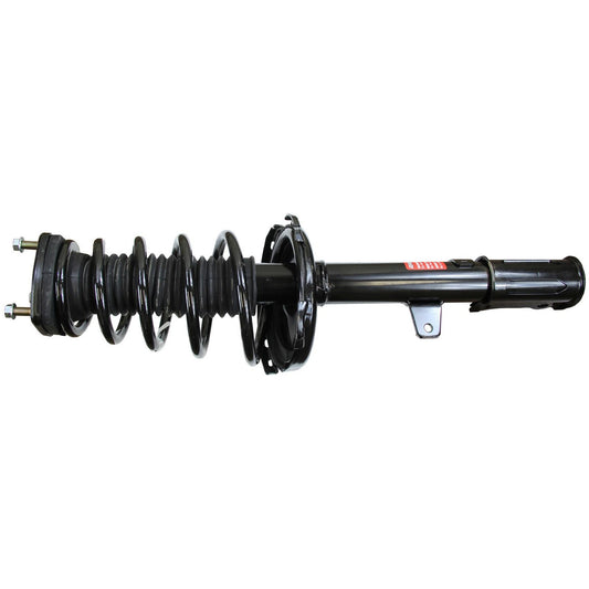 Angle View of Rear Left Suspension Strut and Coil Spring Assembly MONROE 172214