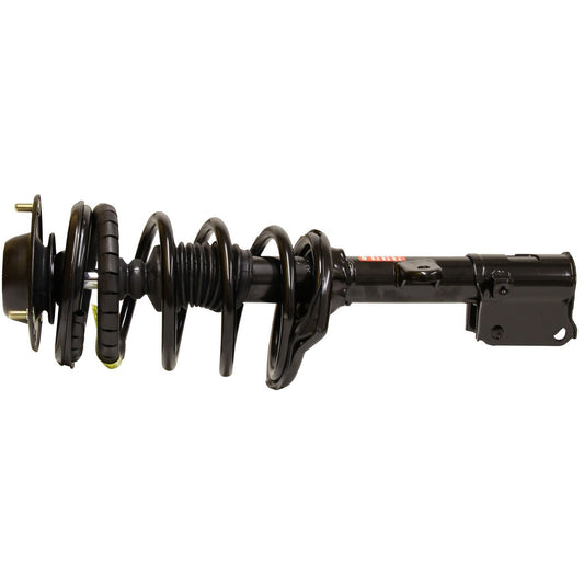 Angle View of Front Right Suspension Strut and Coil Spring Assembly MONROE 172219